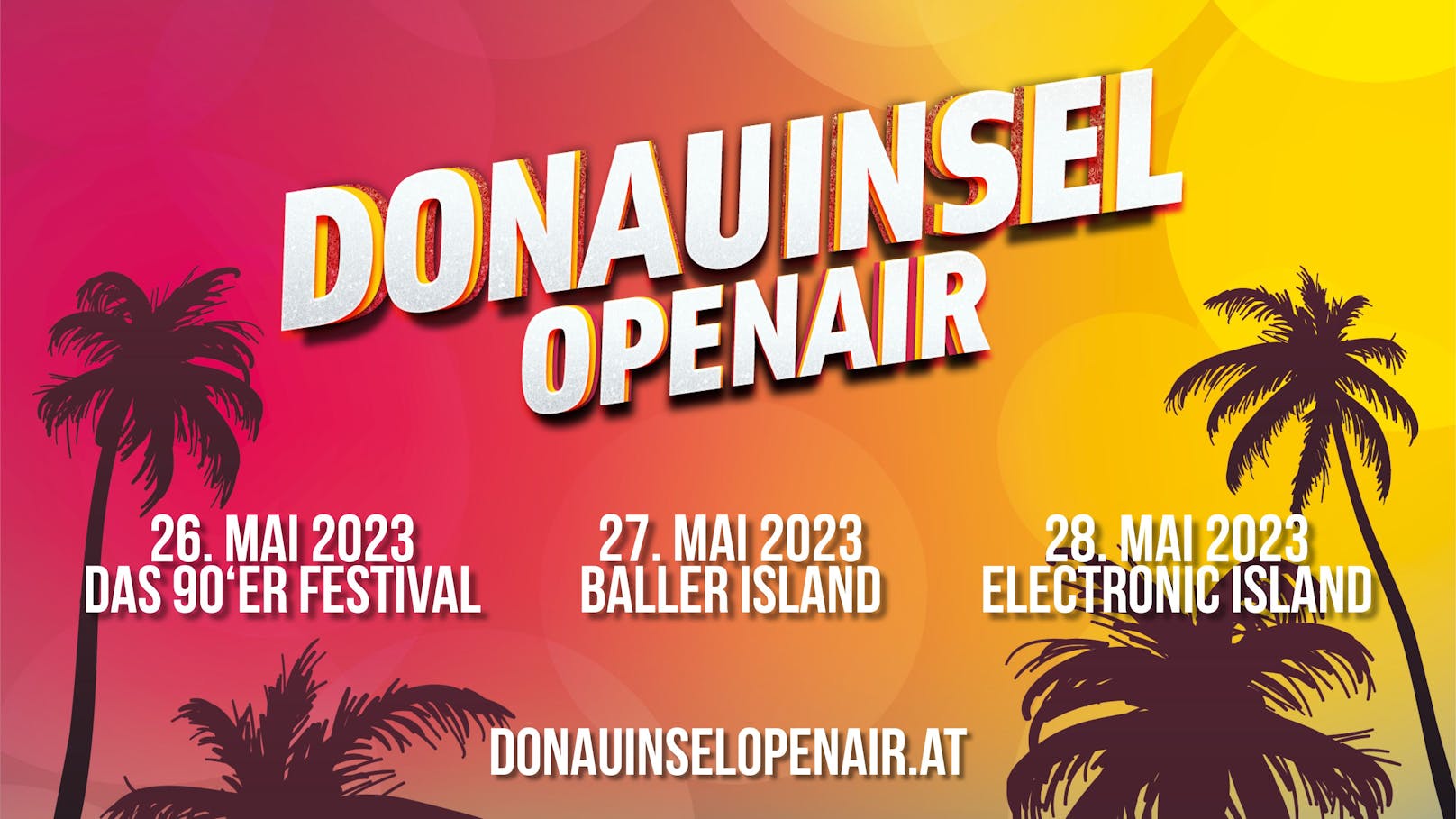 Die heimischen Festivallovers kommen dieses Jahr voll auf ihre Kosten: Von 26. bis 28. Mai steigt ein neues Großevent in Wien - das Donauinsel Open Air Festival.