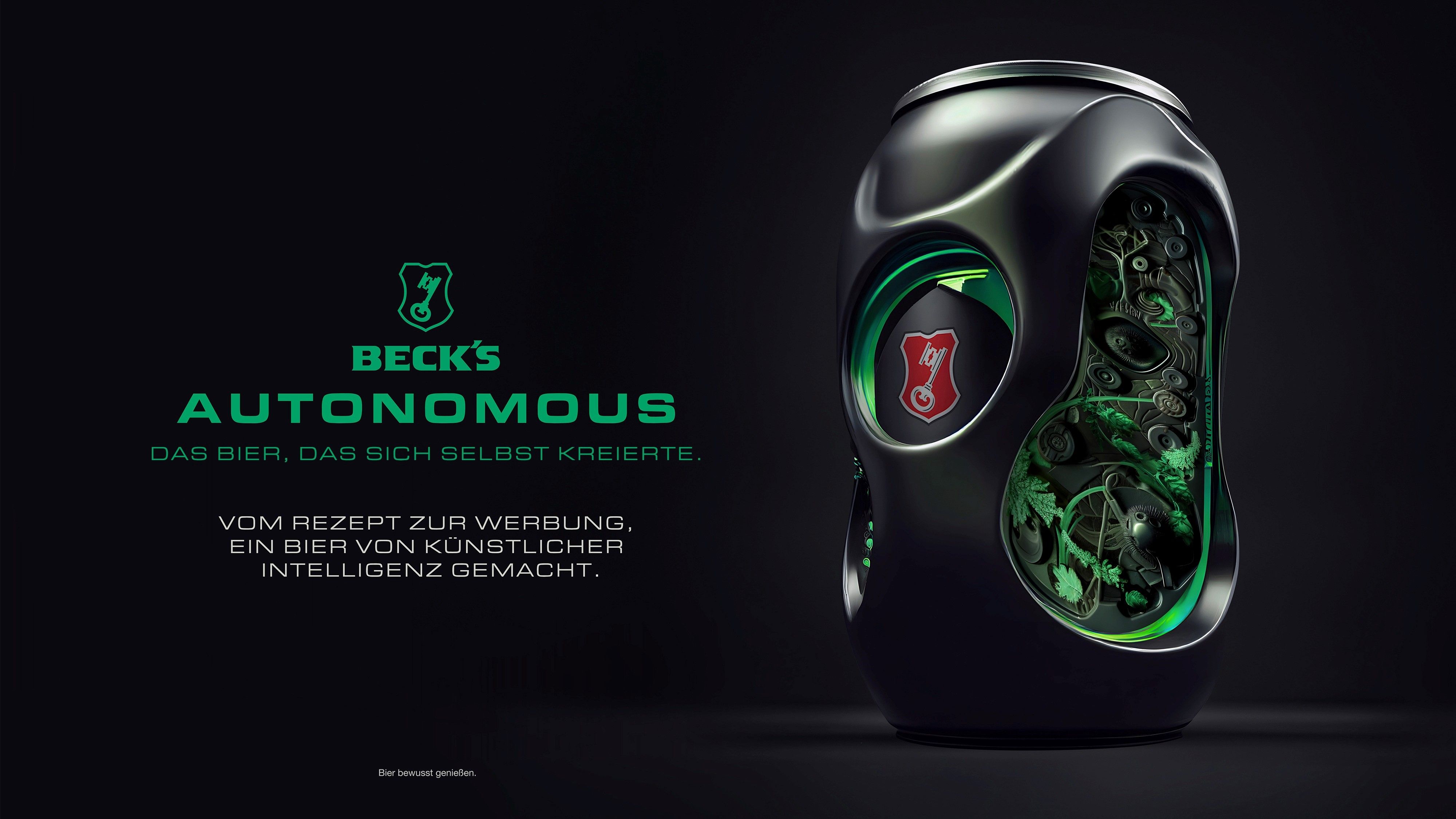 Nur 450 Exemplare sind vom KI-Bier vorerst erhältlich.