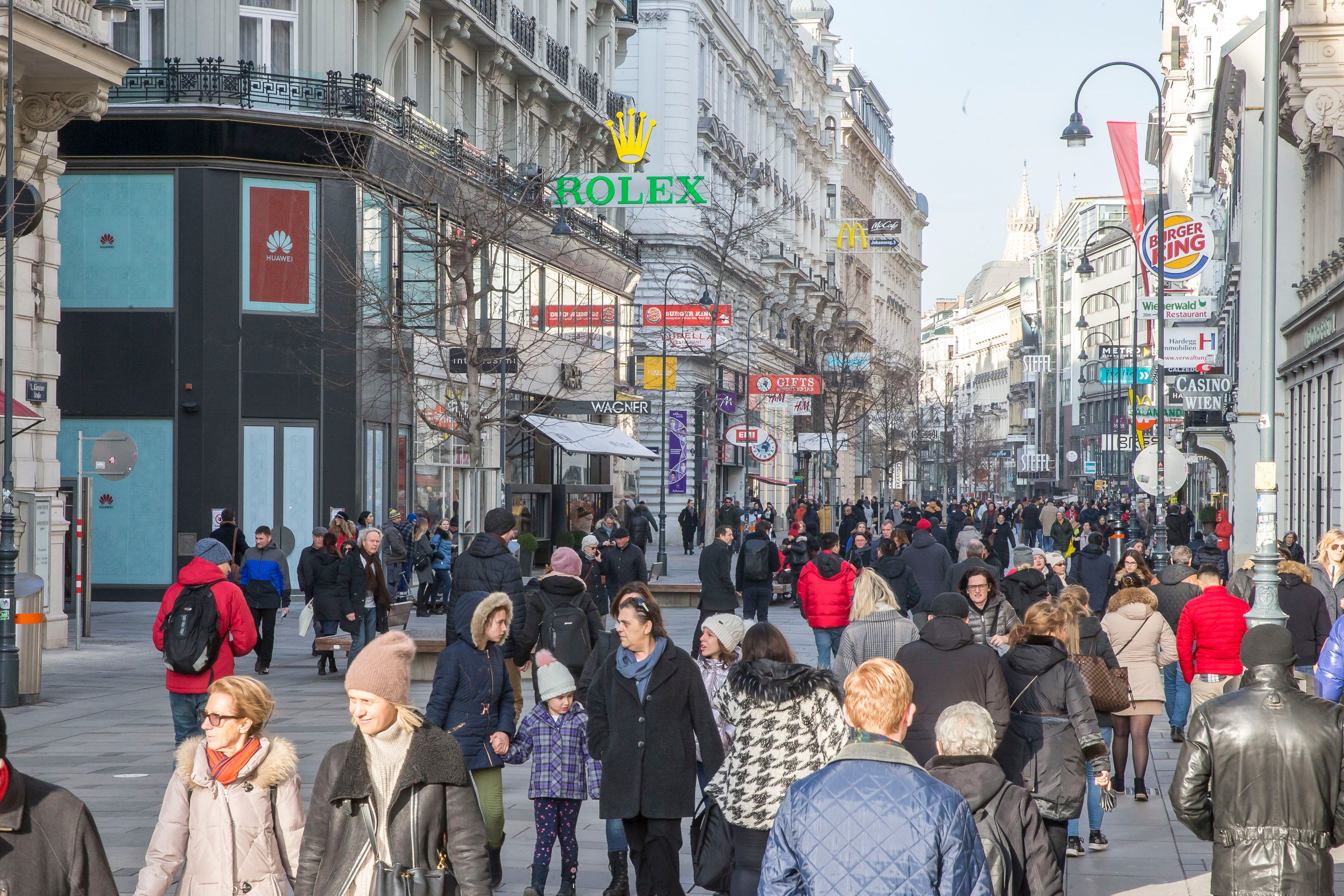 Zuletzt hatte Wien 1910 so viele Einwohner, heuer könnte diese Marke wieder erreicht werden.