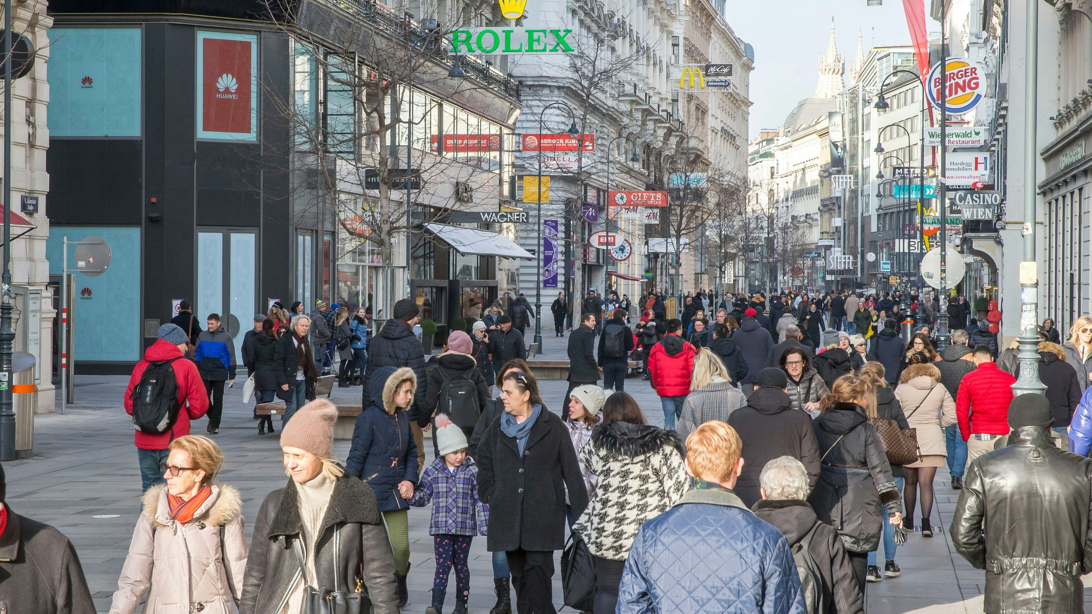 Zuletzt hatte Wien 1910 so viele Einwohner, heuer könnte diese Marke wieder erreicht werden.