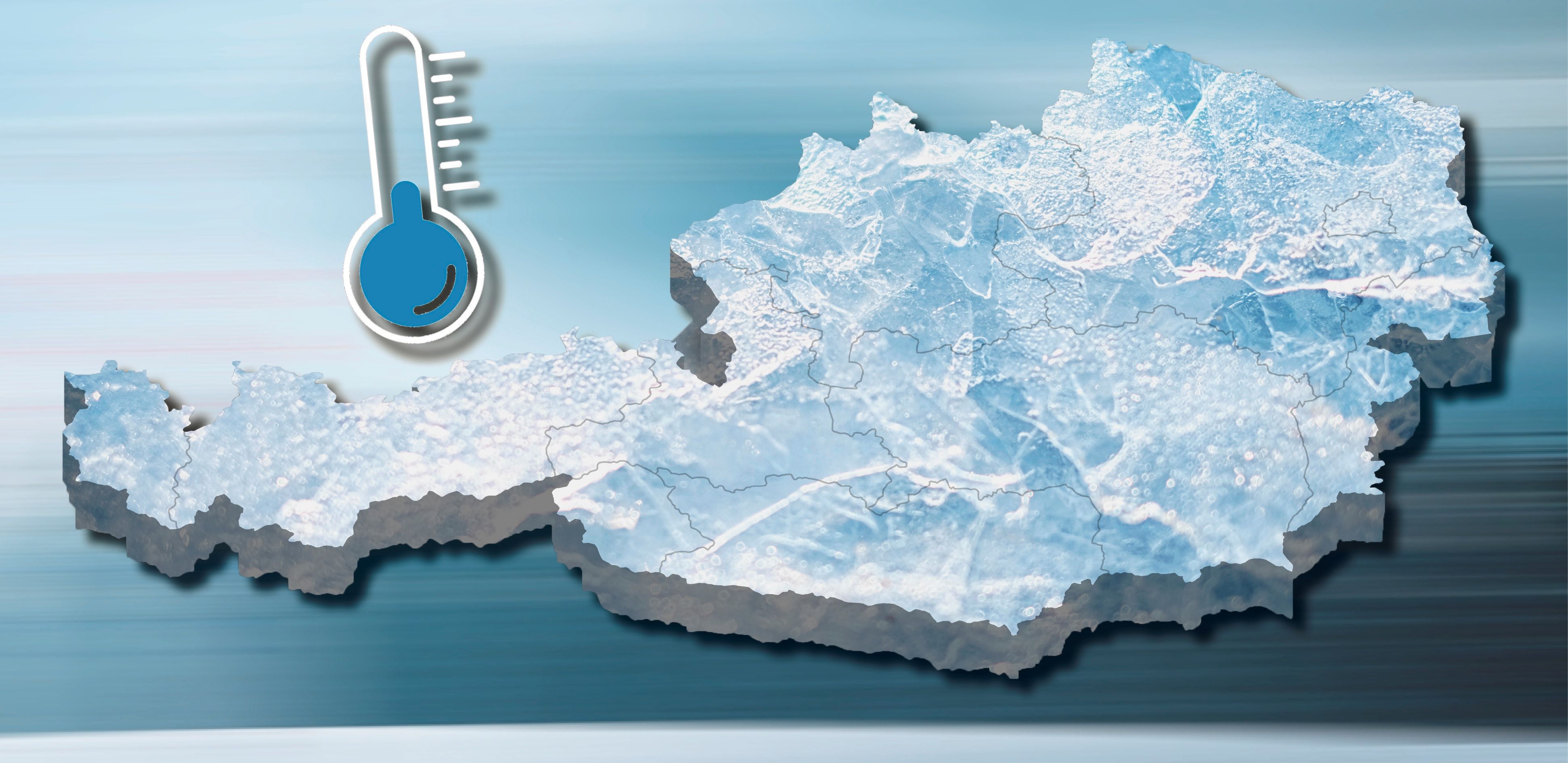 Österreich steht vor einem regelrechten Kälte-Sturz. 