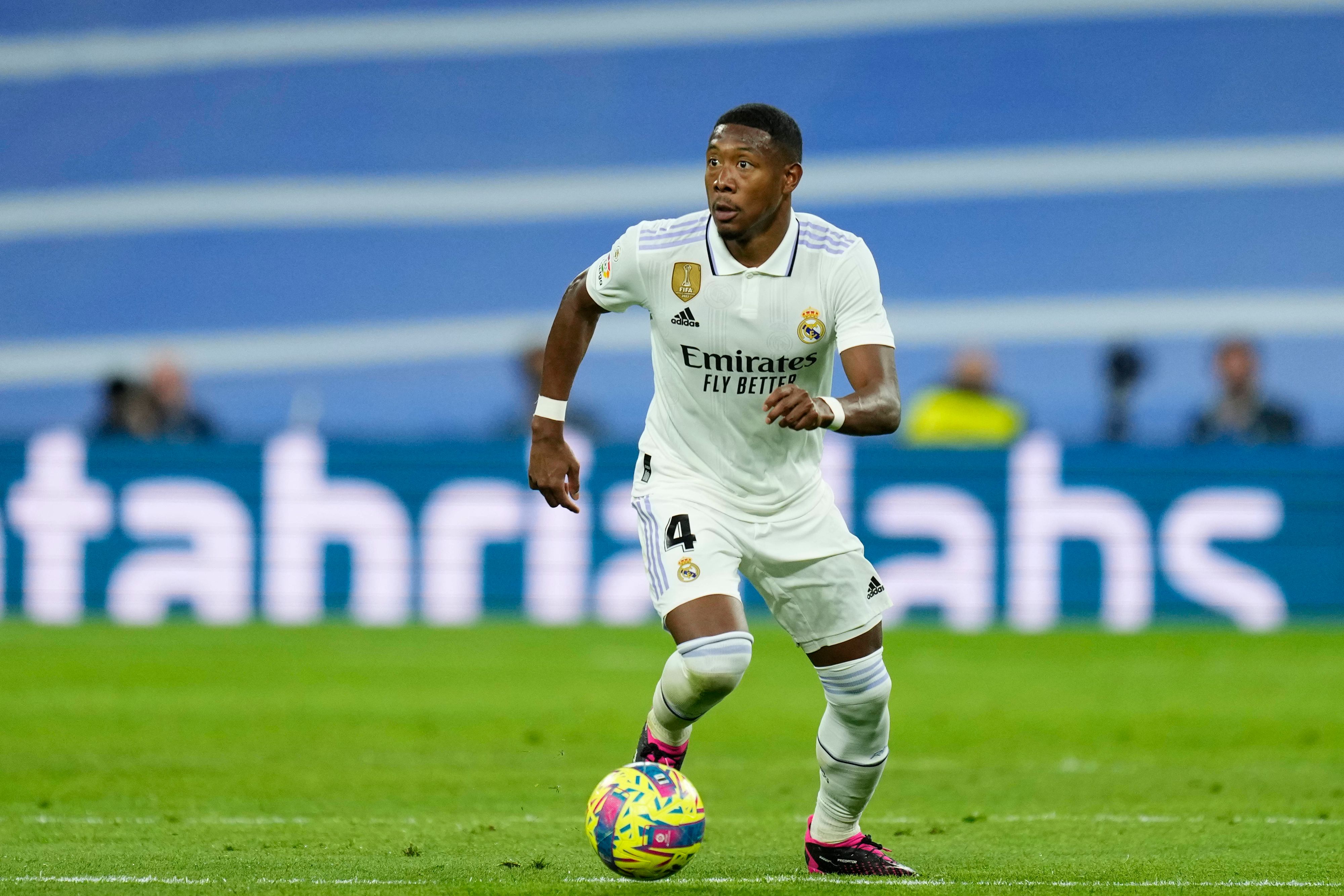 David Alaba im Dress von Real Madrid. 