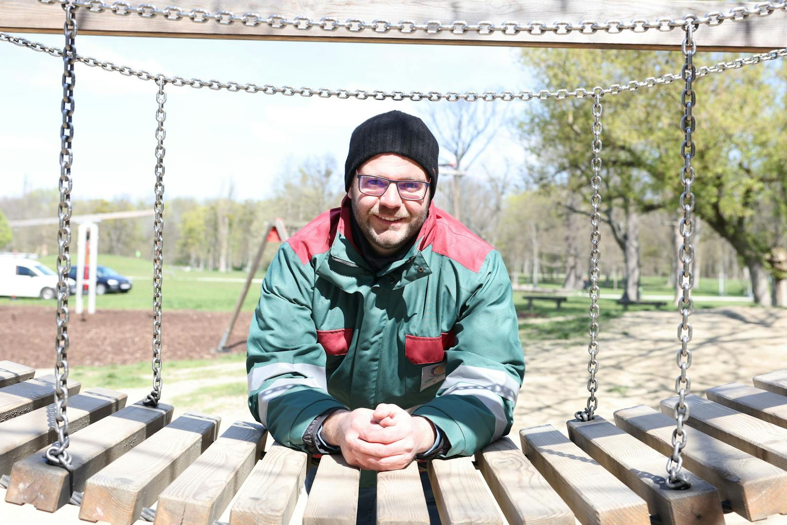 Georg Lepiczeck, leitet den Bereich Spielplatzsicherheit bei den Wiener Stadtgärten.