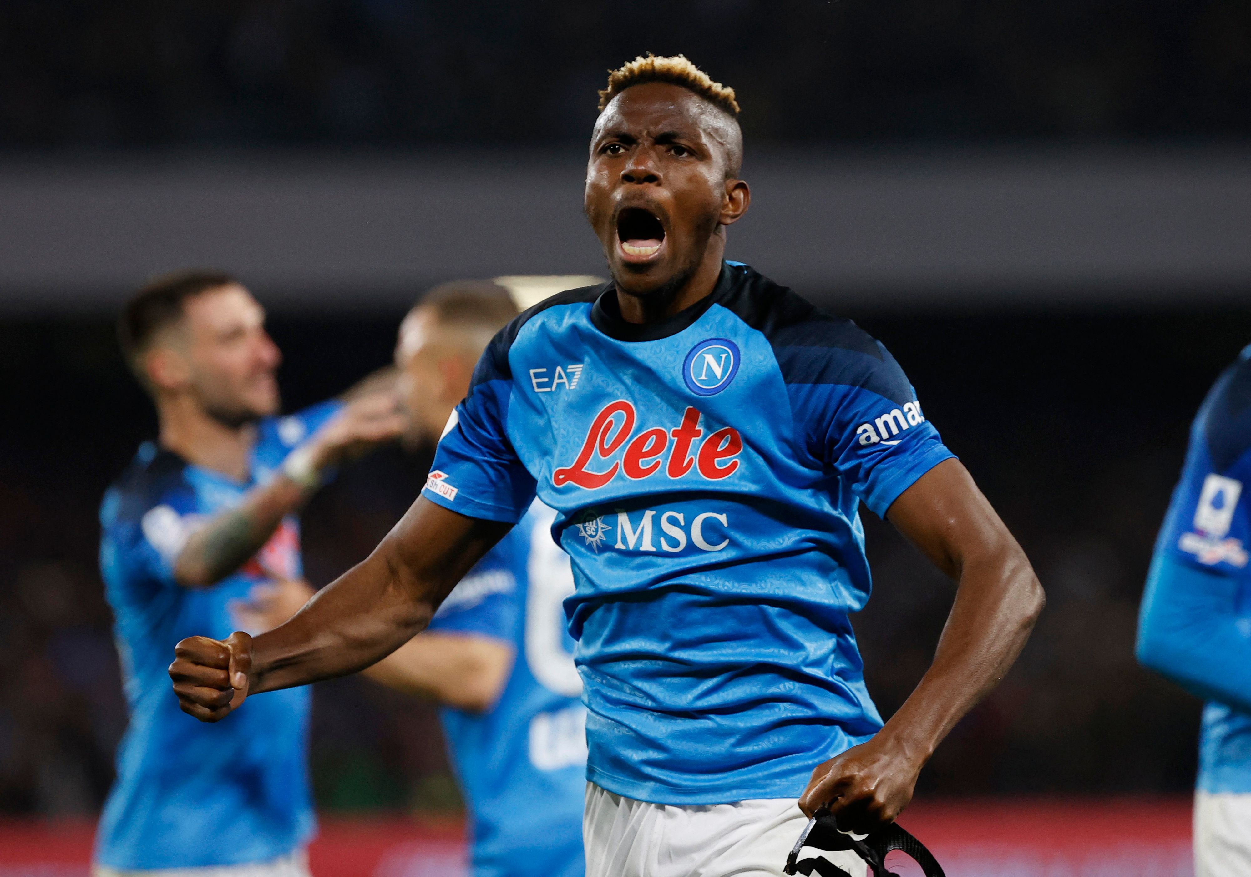 Napoli-Starstürmer Victor Osimhen ist ein Wunschspieler der Blues.&nbsp; |  Heute.at