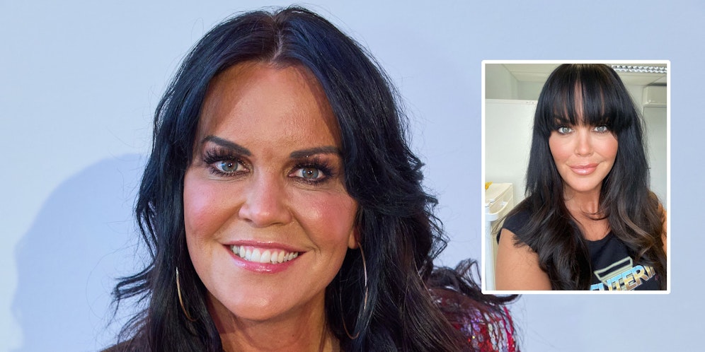 So hat man Martina Reuter noch nie gesehen.