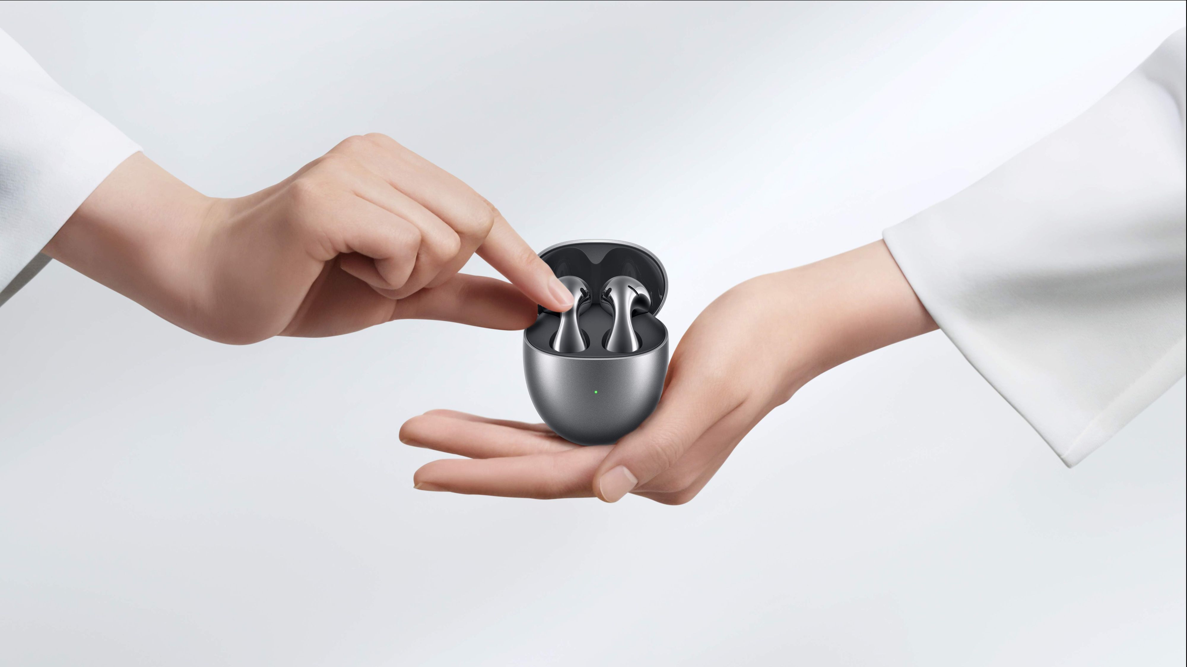 Die Huawei FreeBuds 5: Futuristisches Design für ein hochauflösendes Sounderlebnis.