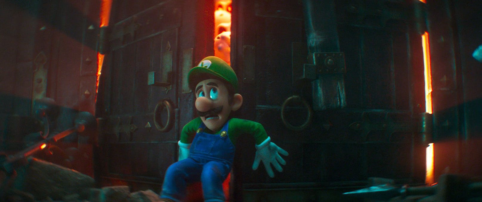 Durch unglückliche Zufälle landet Luigi in der düsteren Welt von Bowser.