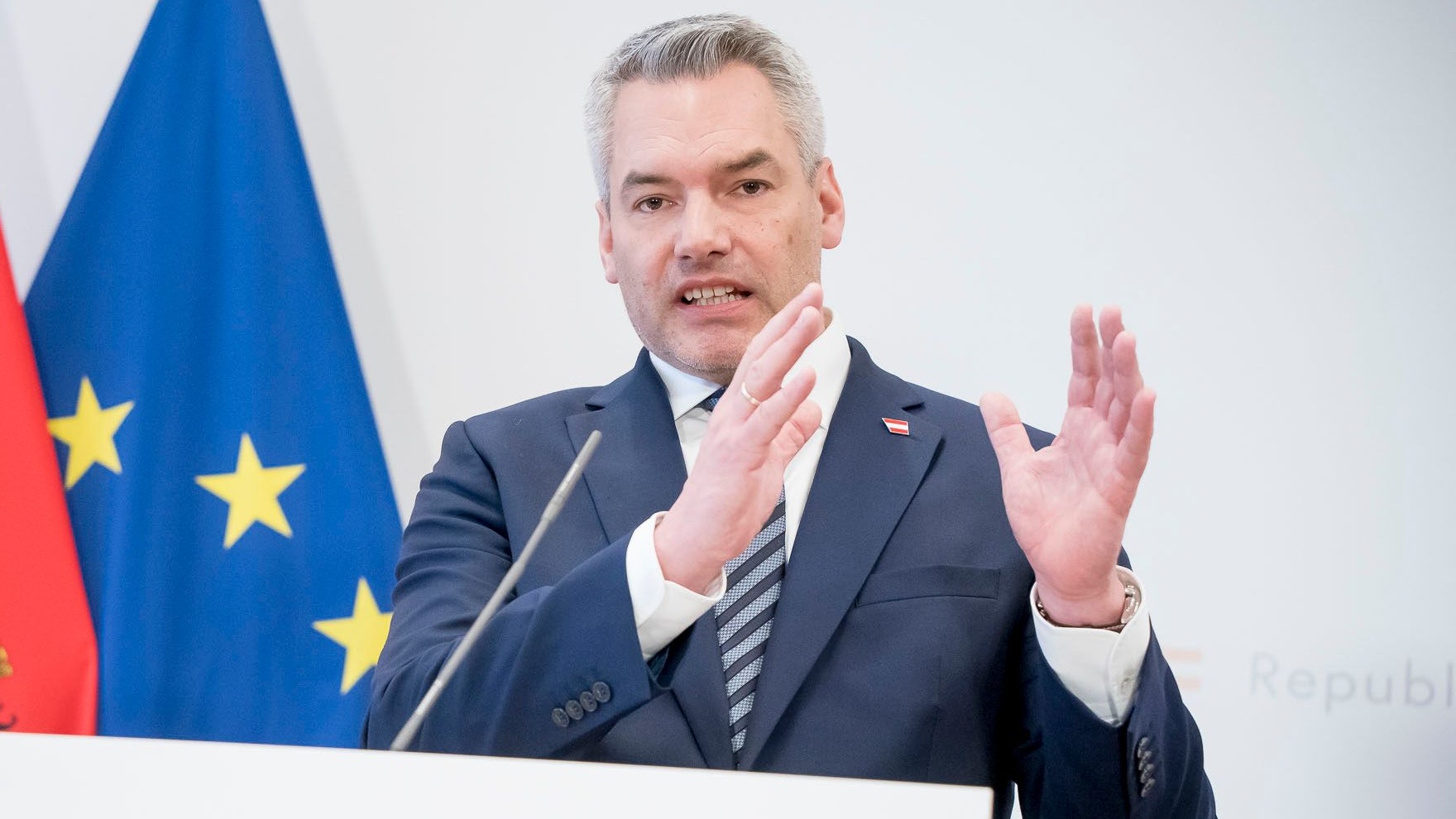 Karl Nehammer kündigte schon im Februar eine Aufarbeitung der Corona-Pandemie an.