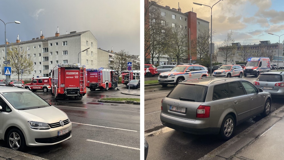 Ein Zimmerbrand im 21. Bezirk in Wien forderte am Dienstag ein Todesopfer.