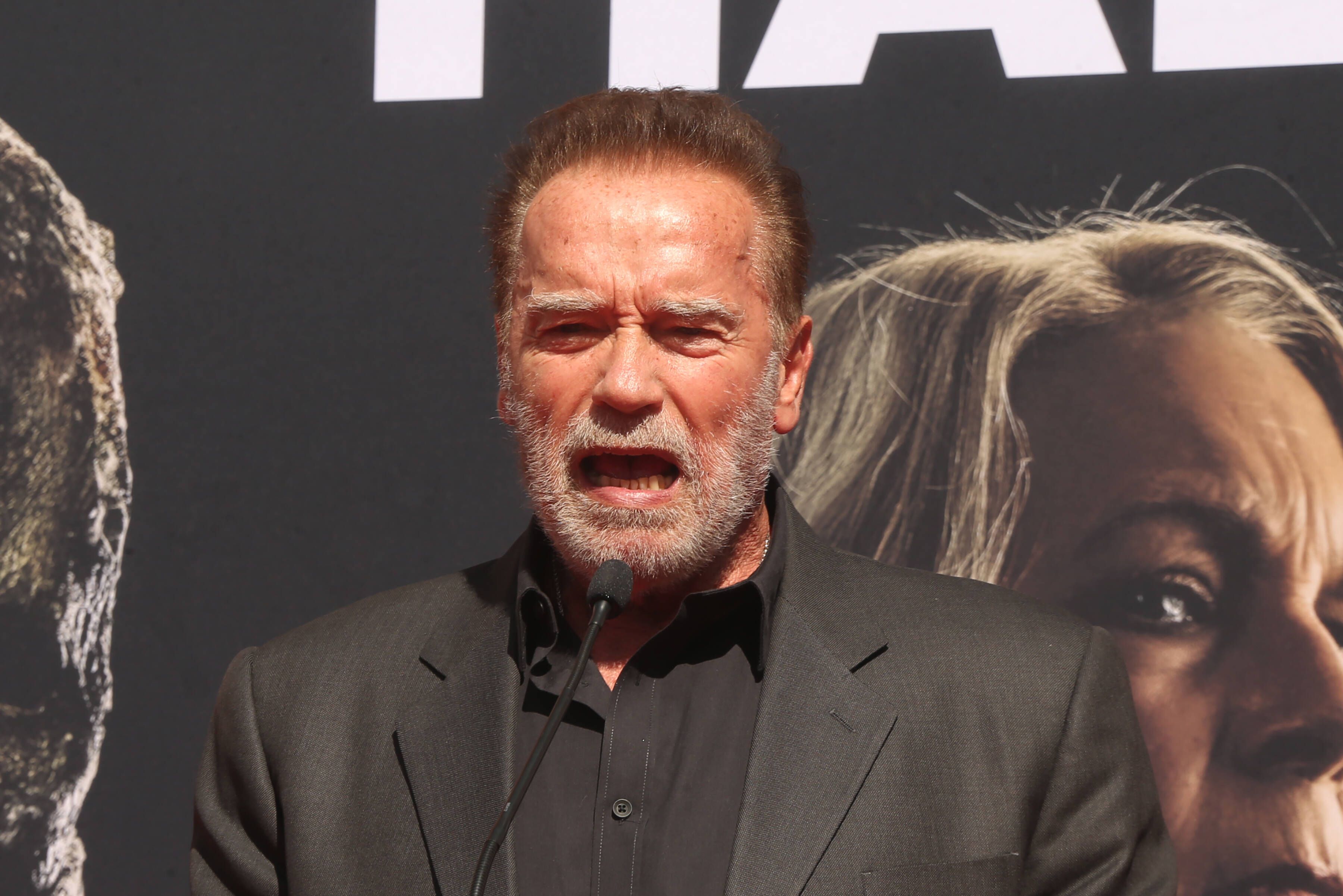 Da bliebt Arnold Schwarzenegger gar nicht cool.