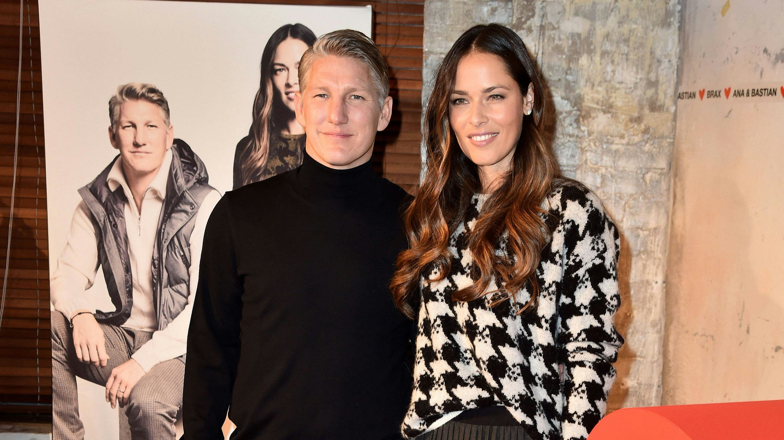  Bastian Schweinsteiger und seine Ehefrau Ana Ivanovic 