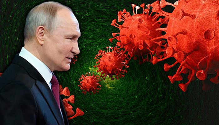 Russischer Präsident Putin – laut den aktuellen Leaks hat er Krebs.