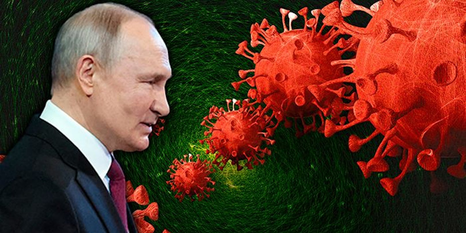 Russischer Präsident Putin – laut den aktuellen Leaks hat er Krebs.