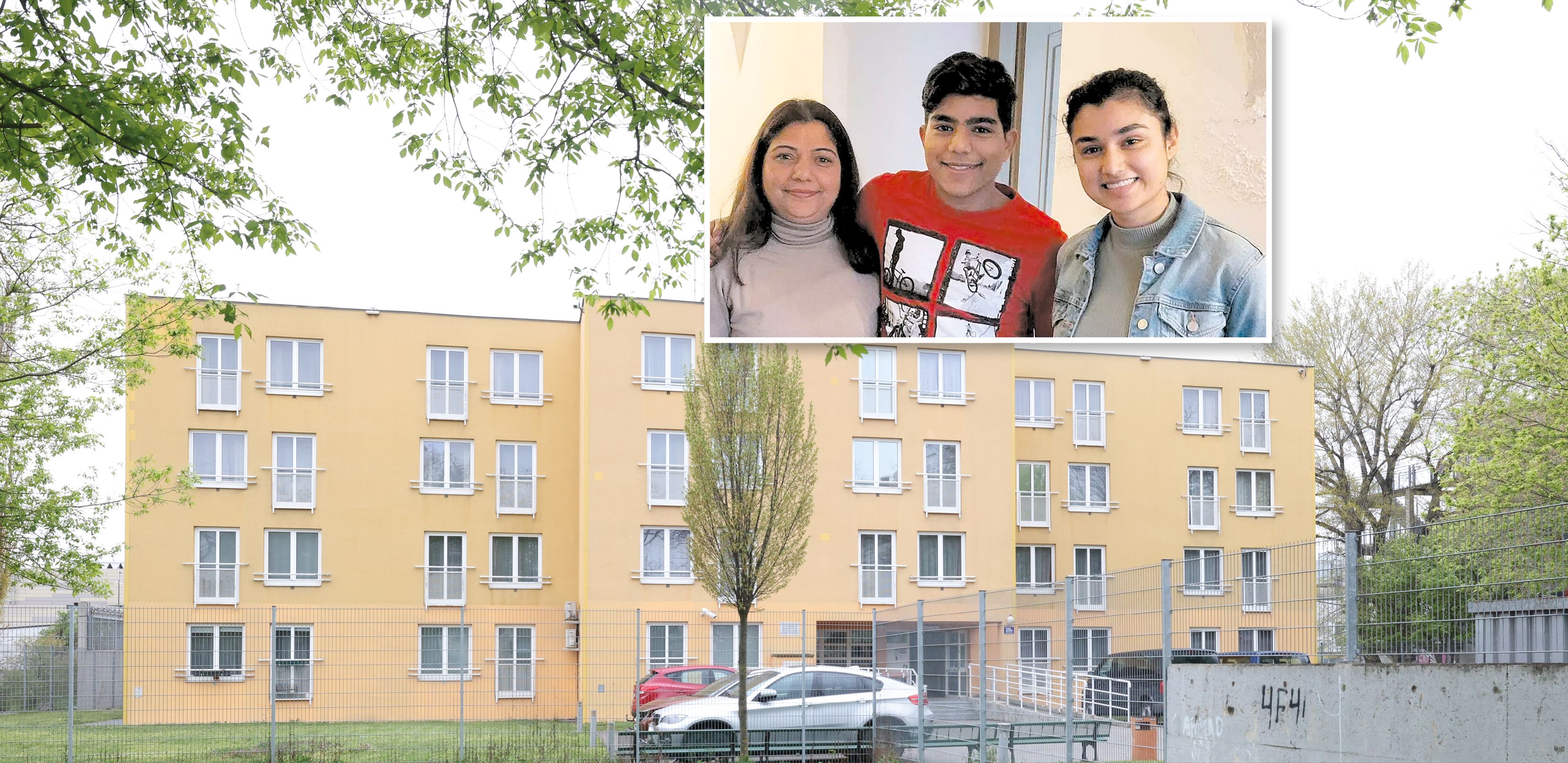 Familie Lopez Schubhaft-Zentrum Wien