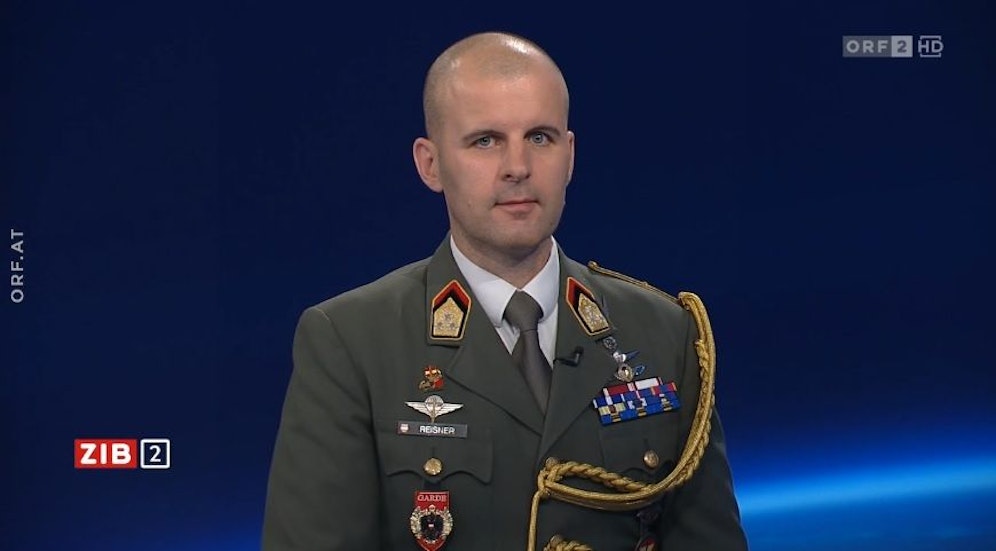 Garde-Kommandant Markus Reisner analysierte am Donnerstag die US-Leaks  in der ORF-