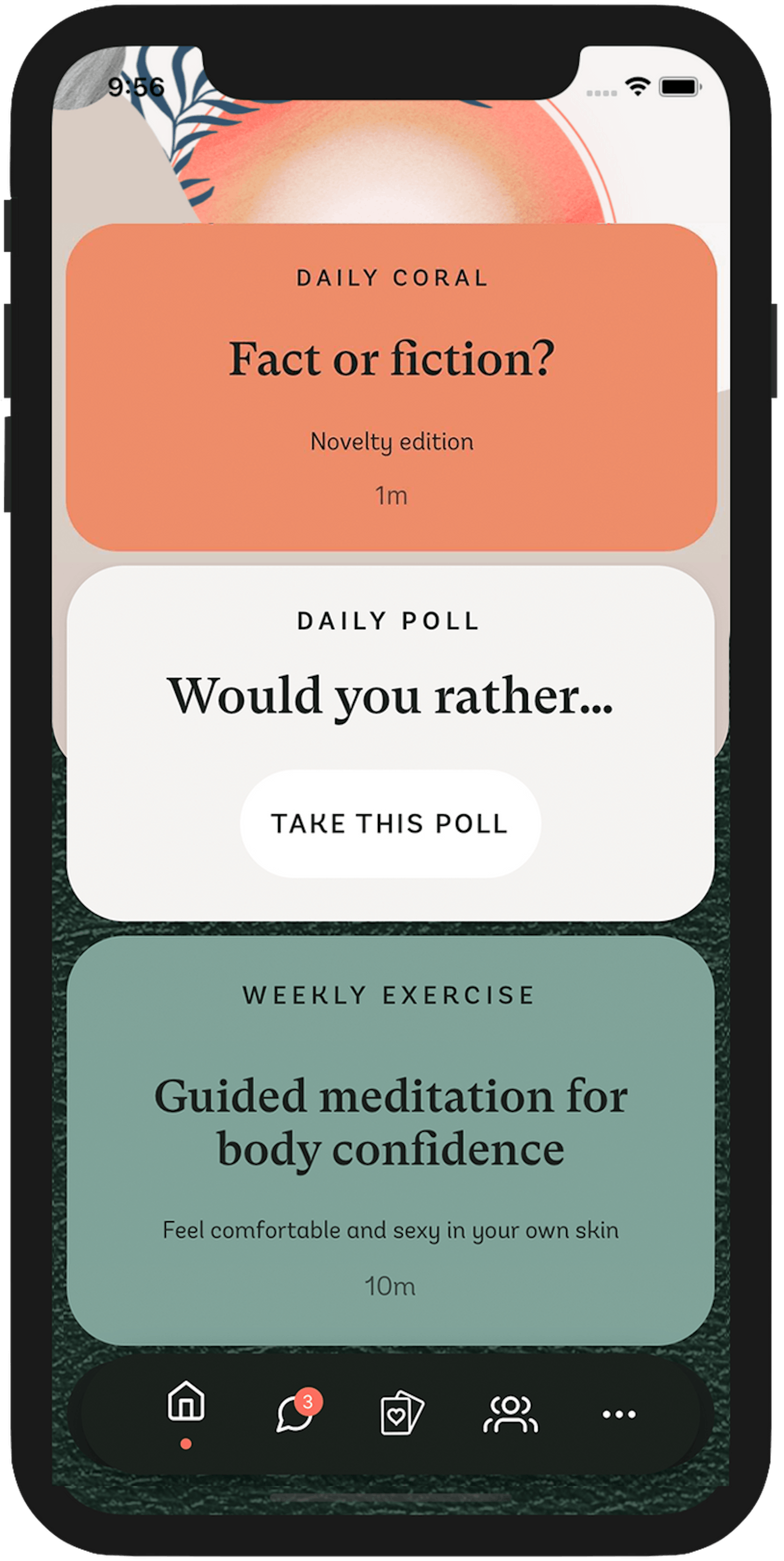 Für alle, die ihr Liebesleben verbessern oder lebendig halten wollen. Die "Coral Relationship Coach"-App verspricht tiefere Verbindungen, gesteigerten Genuss und mehr Selbstbewusstsein im Umgang mit dem eigenen Körper. Sie enthält Ratgeber für ein erfülltes Sexualleben, Tipps für die Kommunikation und Anregungen, spielerisch herauszufinden, was die Partnerin oder der Partner sich im Bett wirklich wünscht.