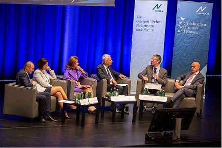 Bei den Europäischen Notarentagen diskutieren Expert:innen zu aktuellen Themen der Justiz.
