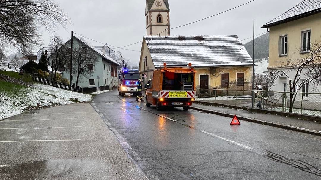 In Kärnten kam es am Freitag zu einem Felssturz. Verletzt wurde niemand.