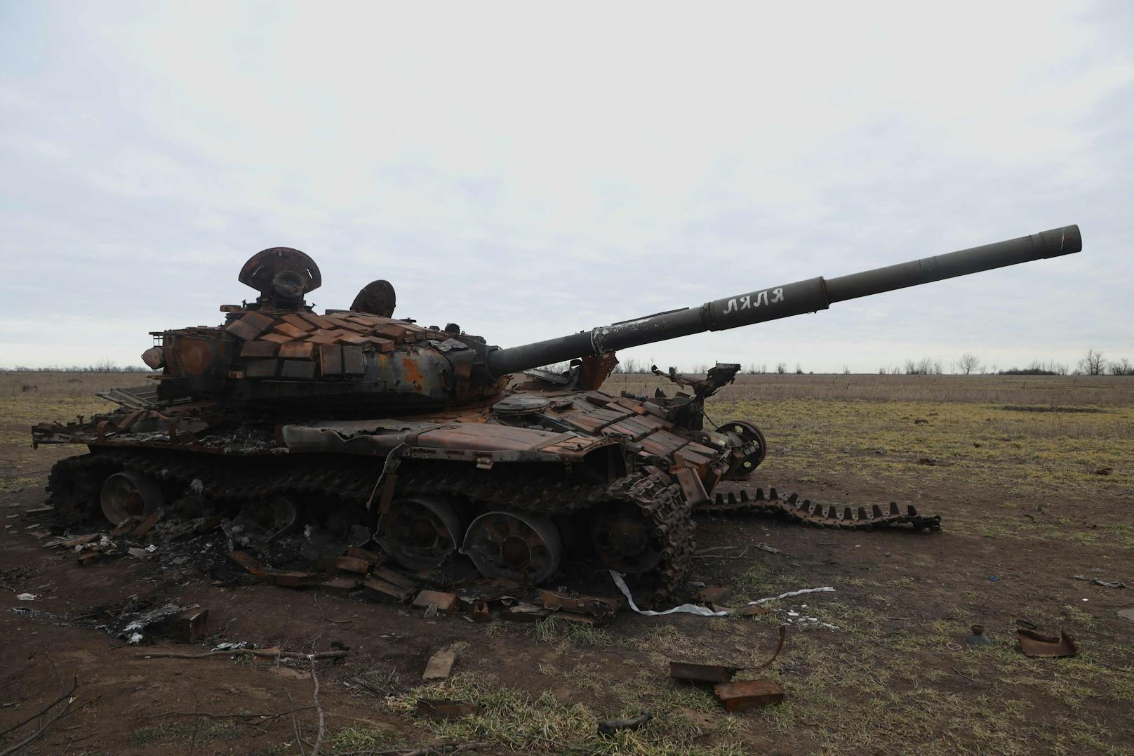 Russland beklagt hohe Verluste an Schützenpanzern. 
