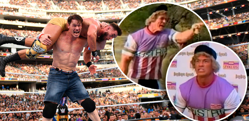 John Cena bei Wrestlemania und im Austria-Leiberl