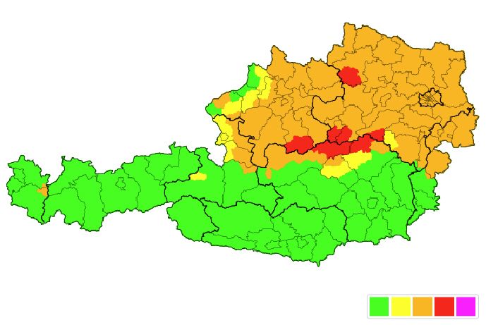 BILDSTRECKE: Aktuelle Unwetter-Warnungen Am 15. April 2023 – Wetter ...