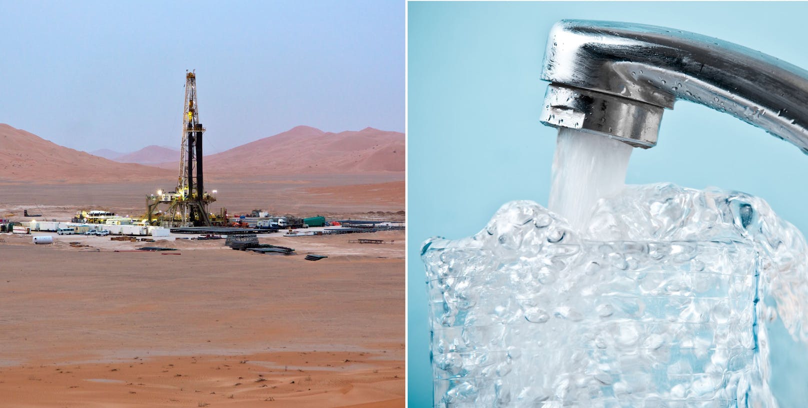 Frisches Trinkwasser aus NÖ-Solartechnik für den Sultan