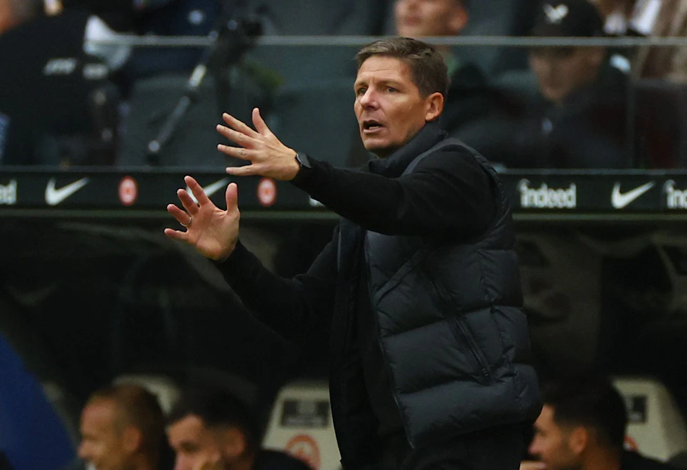 Frankfurt-Coach Oliver Glasner. 