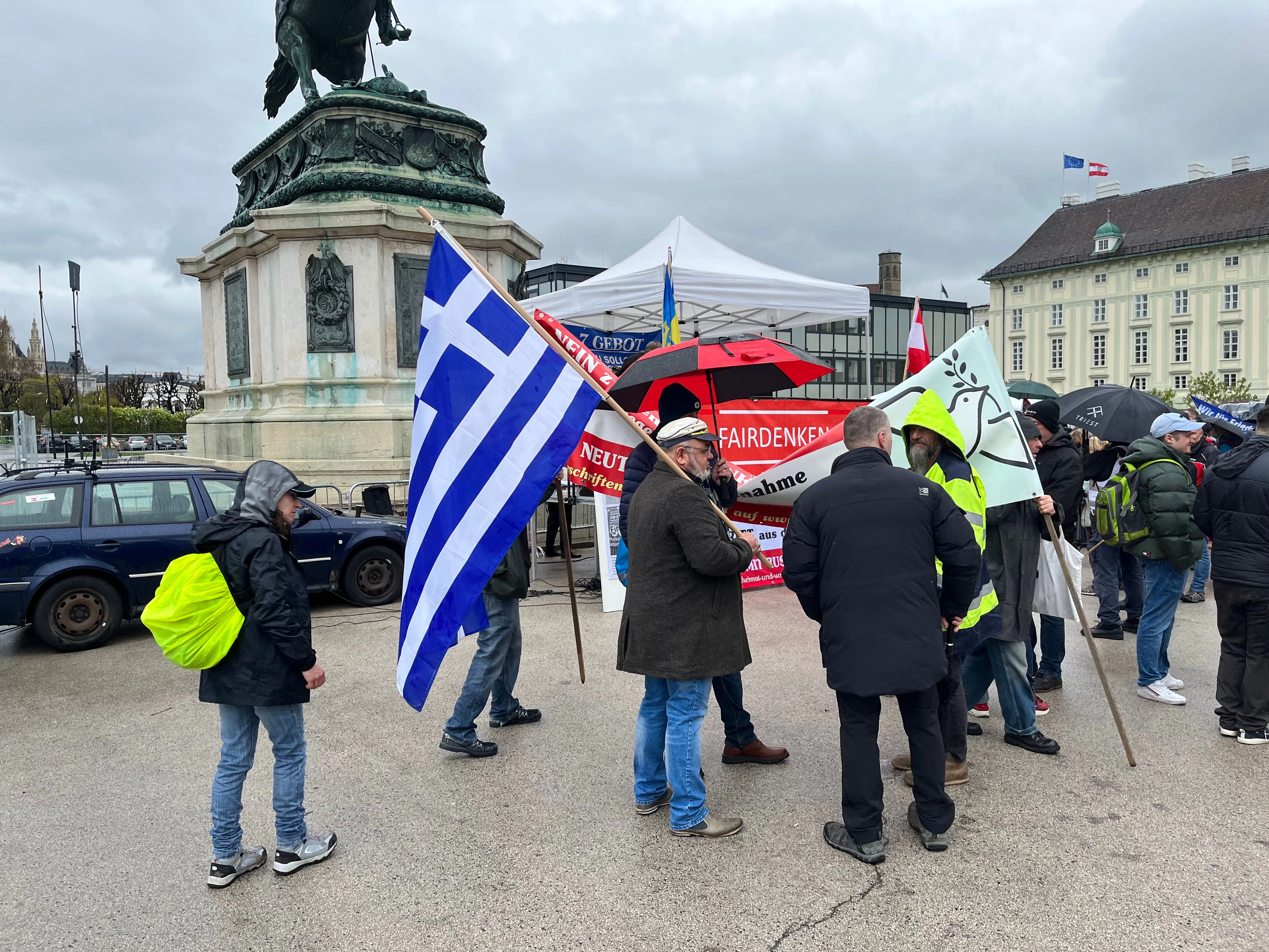 Wiener "Megademo" lockt kaum Teilnehmer an
