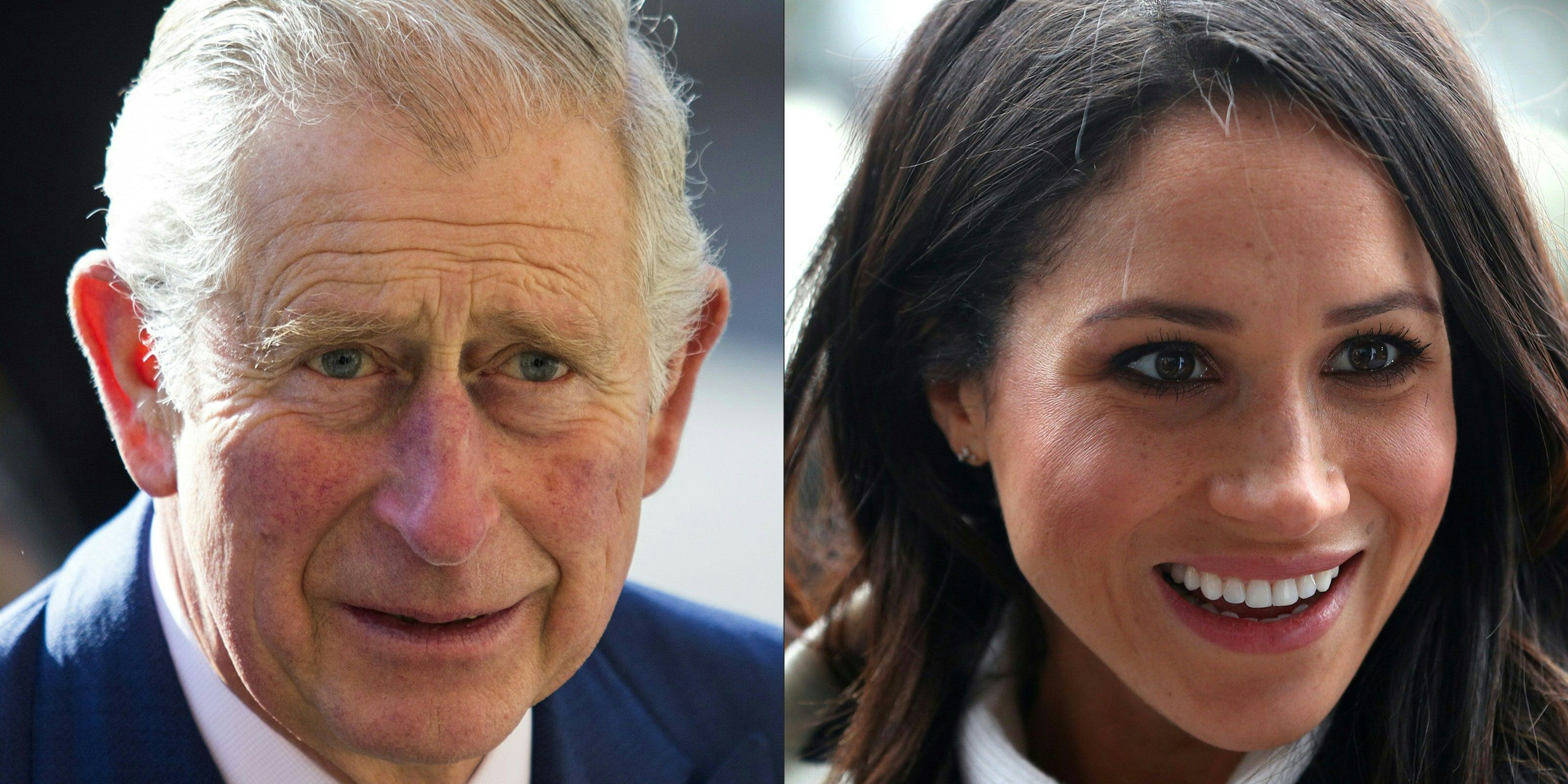 Download von www.picturedesk.com am 15.04.2023 (08:52).  (COMBO) This combination of file pictures created on May 18, 2018 shows Britain's Prince Charles, Prince of Wales arriving at the Natural History Museum in London on November 02, 2016 and Britain's Prince Harry's fiancee US actress Meghan Markle greeting well-wishers as she arrives with the prince at Millennium Point to attend an event hosted by social enterprise Stemettes to celebrate International Women's Day in Birmingham on March 08, 2018 .Prince Charles will walk Meghan Markle down the aisle during her marriage to his son Prince Harry after her father pulled out of the ceremony for health reasons, Kensington Palace announced on May 18, 2018."Ms Meghan Markle has asked His Royal Highness The Prince of Wales to accompany her down the aisle . on her wedding day," said a palace statement / AFP PHOTO / POOL / Jack Taylor AND HANNAH MCKAY - 20180518_PD1472 - Rechteinfo: Rights Managed (RM) Nur für redaktionelle Nutzung! Werbliche Nutzung erfordert Freigabe: bitte schicken Sie uns eine Anfrage.