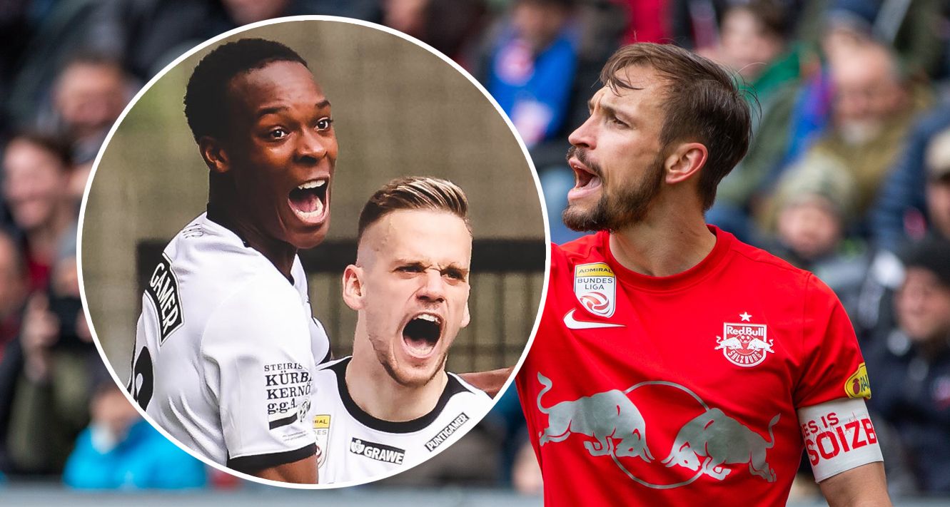 Salzburg patzt, Sturm holt auf