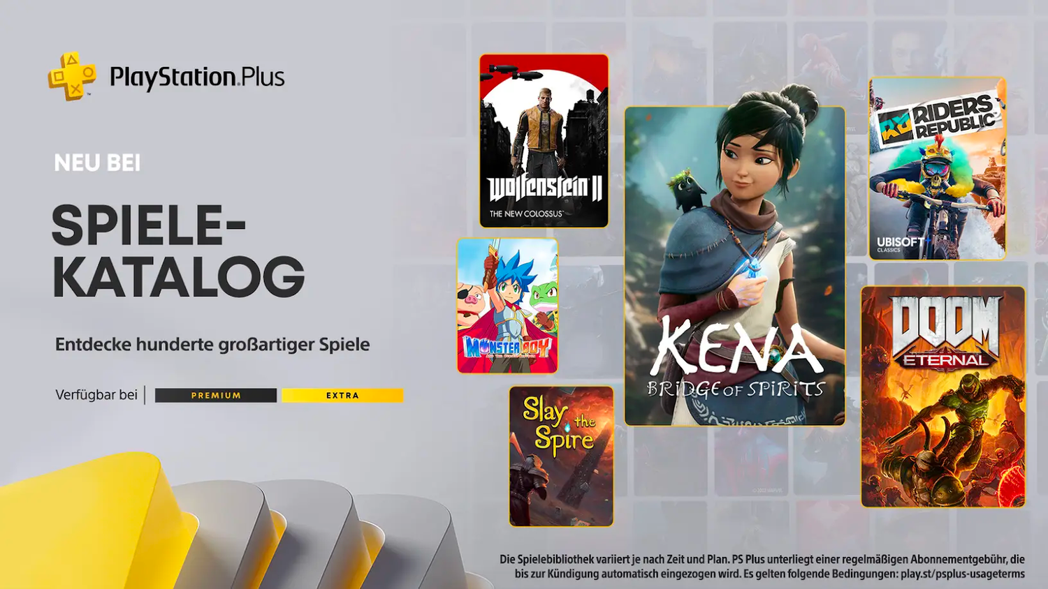 Die PlayStation Plus Extra- & Premium-Neuzugänge im April.