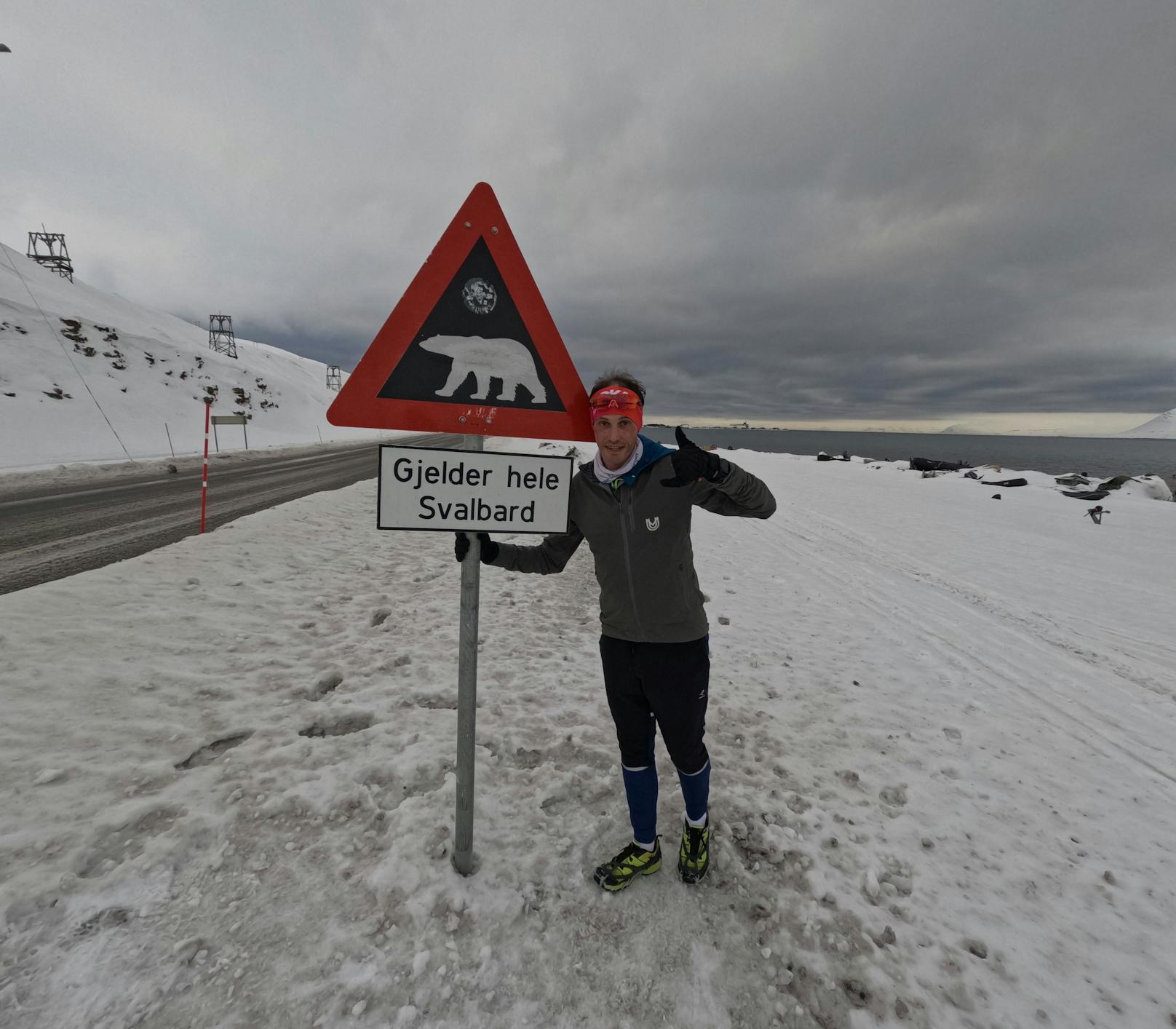 Geschafft! Predl mit 100-Kilometer-Lauf auf Spitzbergen