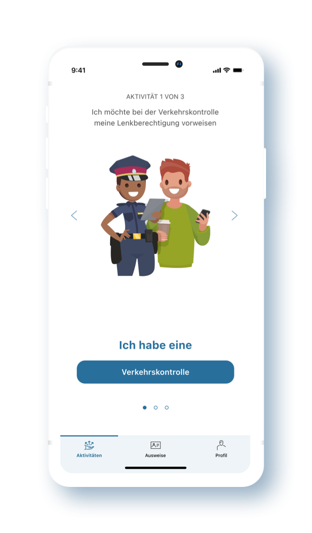 Die Ausweisplattform soll künftig auch E-Card etc. anzeigen können.
