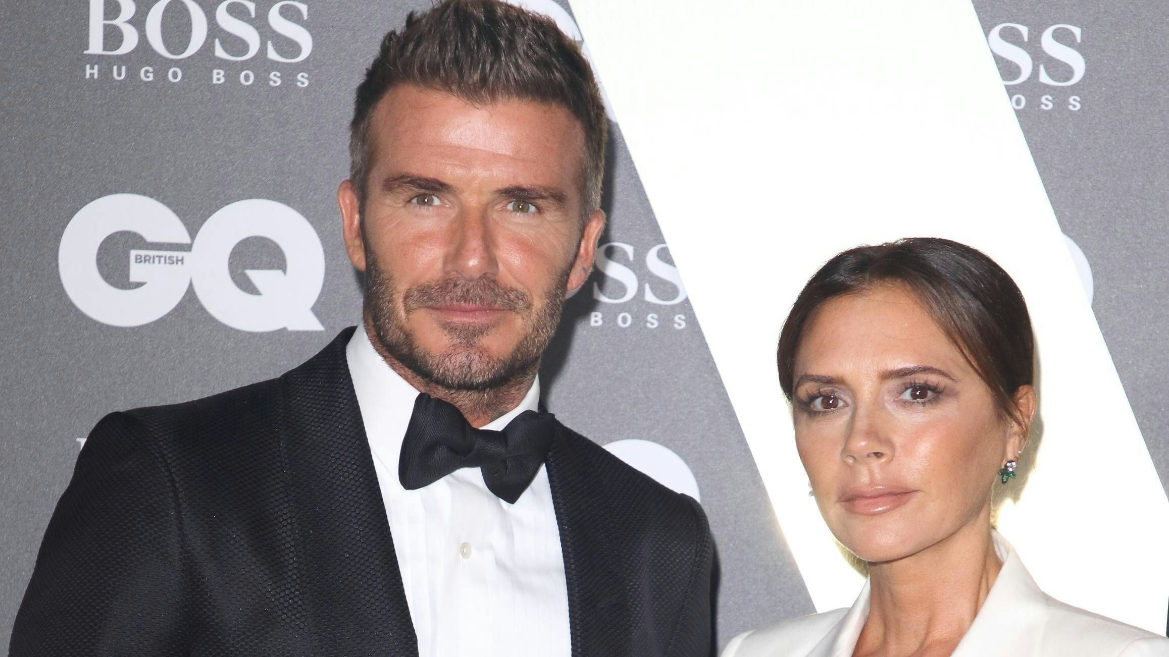 So hat man die Beckhams bisher selten gesehen.