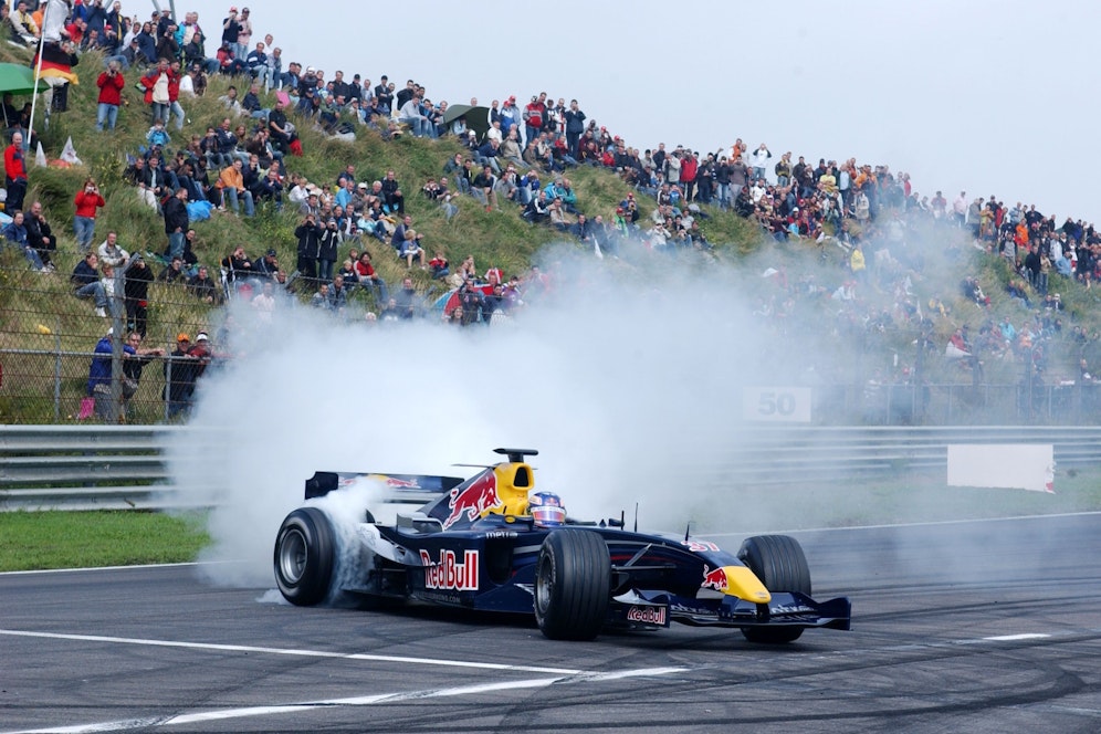 Robert Doornbos 2006 im Red-Bull-Boliden.