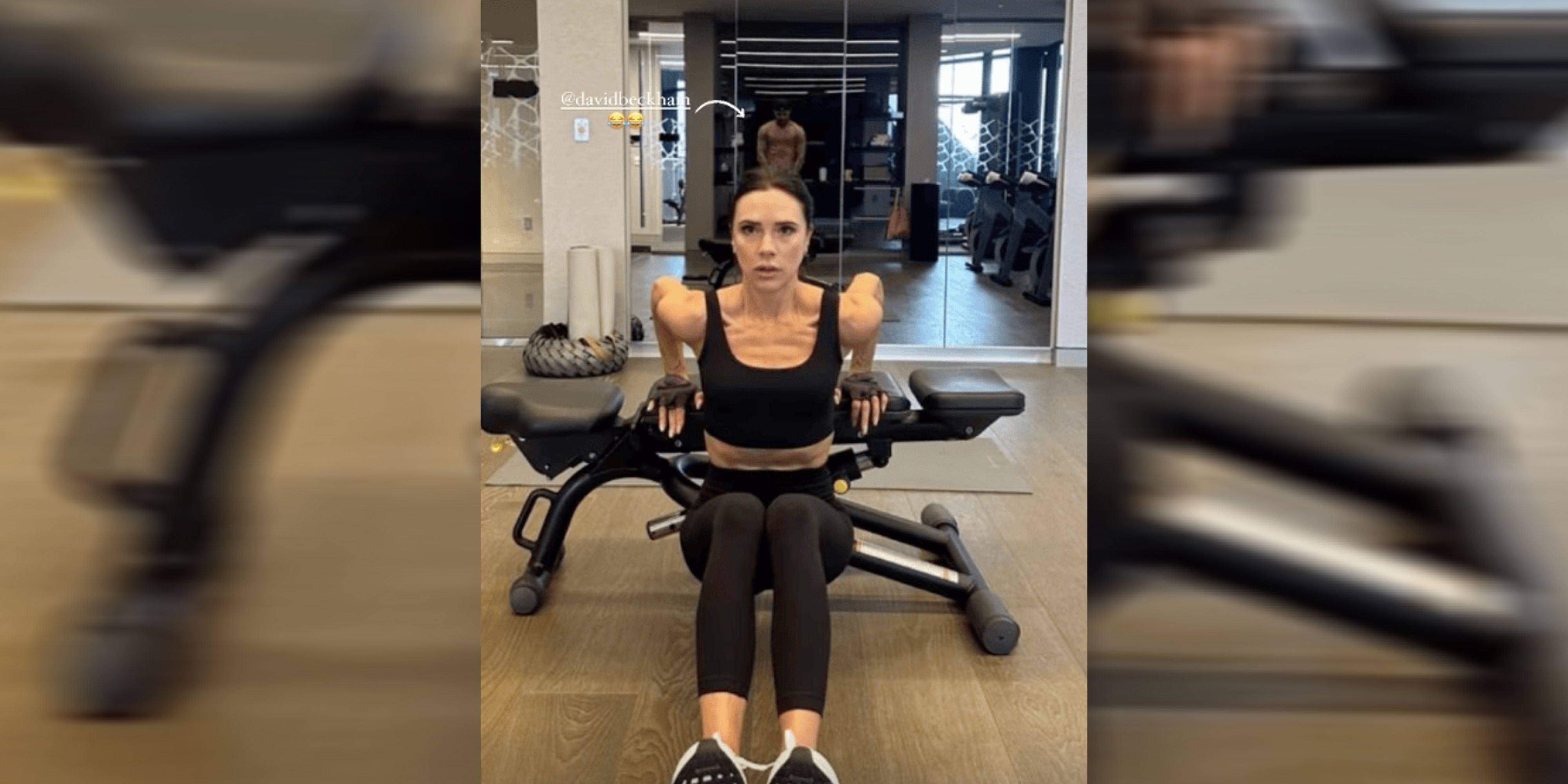 So hat man die Beckhams bisher selten gesehen.