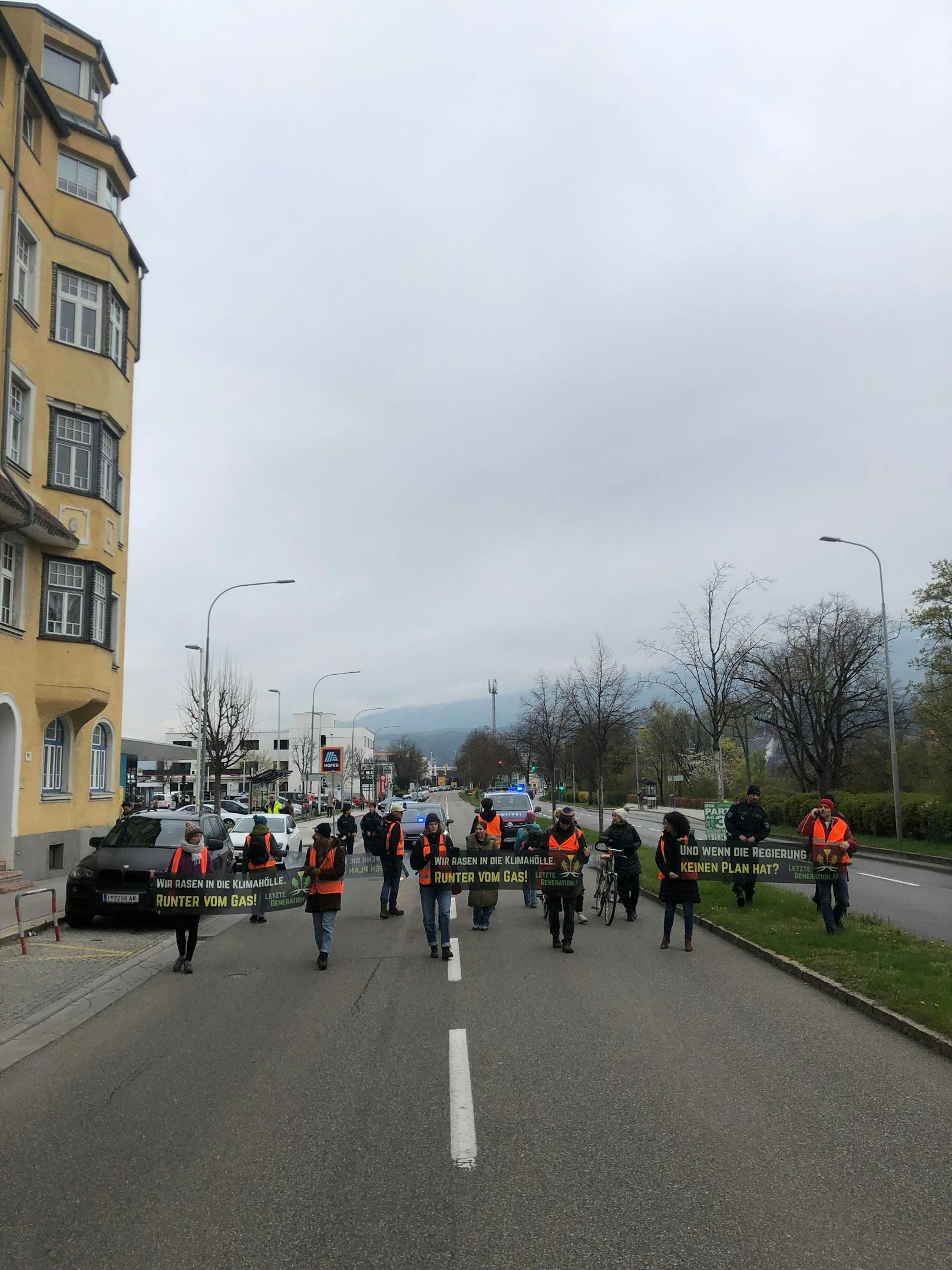 Am Dienstag wurde in Innsbruck demonstriert.