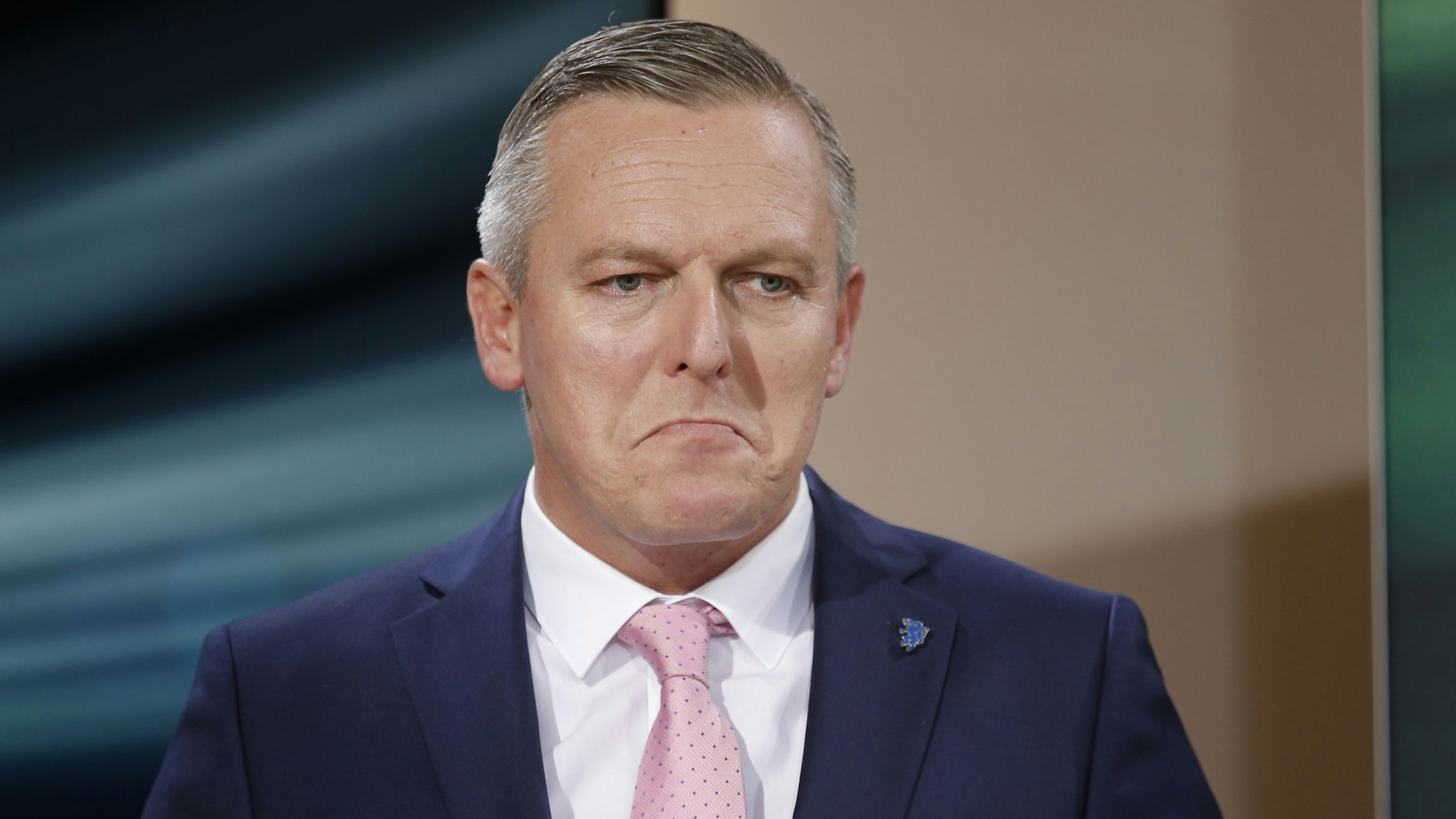 Download von www.picturedesk.com am 18.04.2023 (16:40).  ABD0179_20191124 - GRAZ - ÖSTERREICH: FPÖ Spitzenkandidat Mario Kunasek während eines TV Interviews am Sonntag, 24. November 2019, anl. der Steirischen Landtagswahl in Graz. - FOTO: APA/ERWIN SCHERIAU - 20191124_PD8224 - Rechteinfo: Rights Managed (RM)