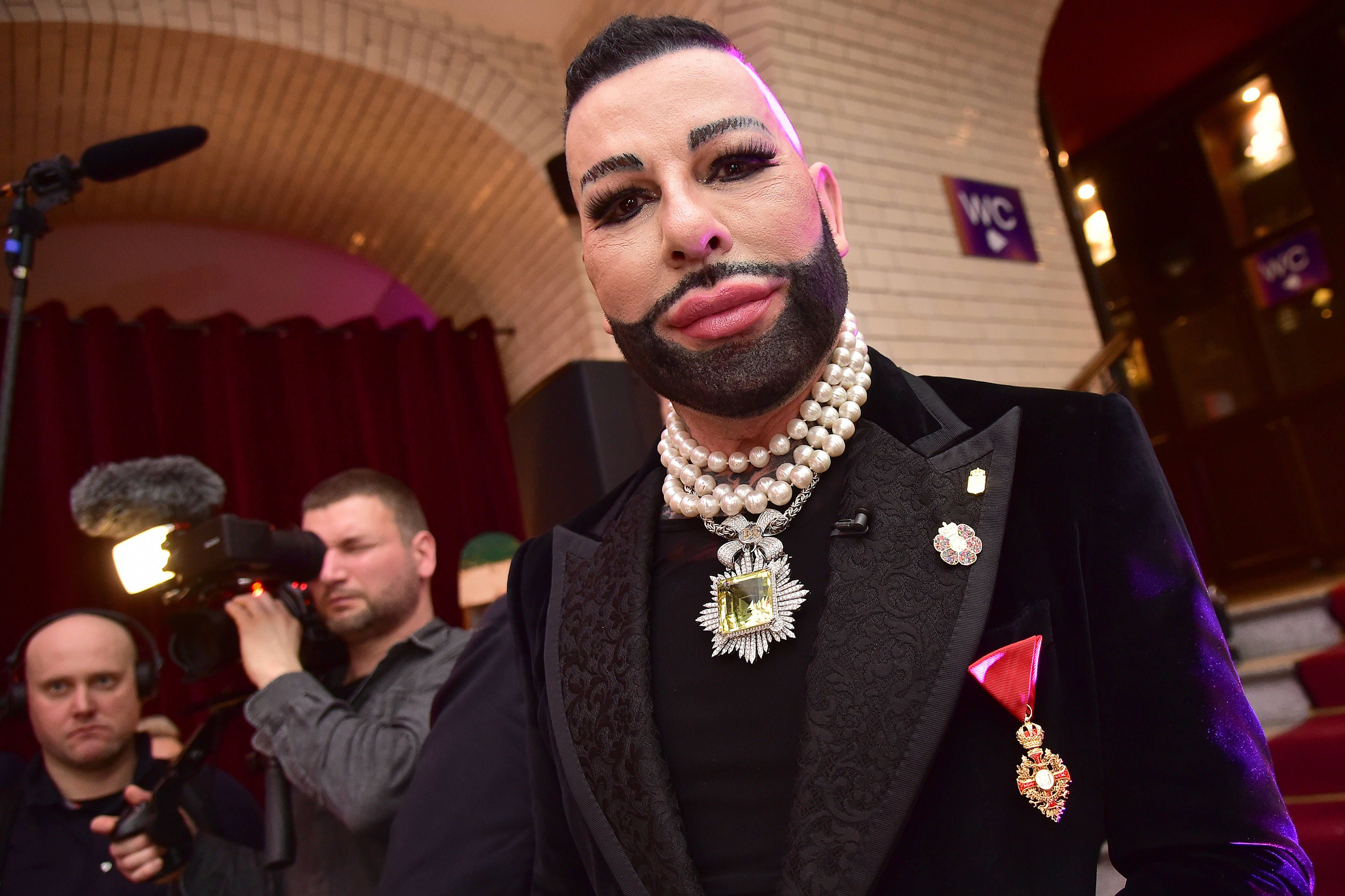 Harald Glööckler weiß sich in Szene zu setzten.