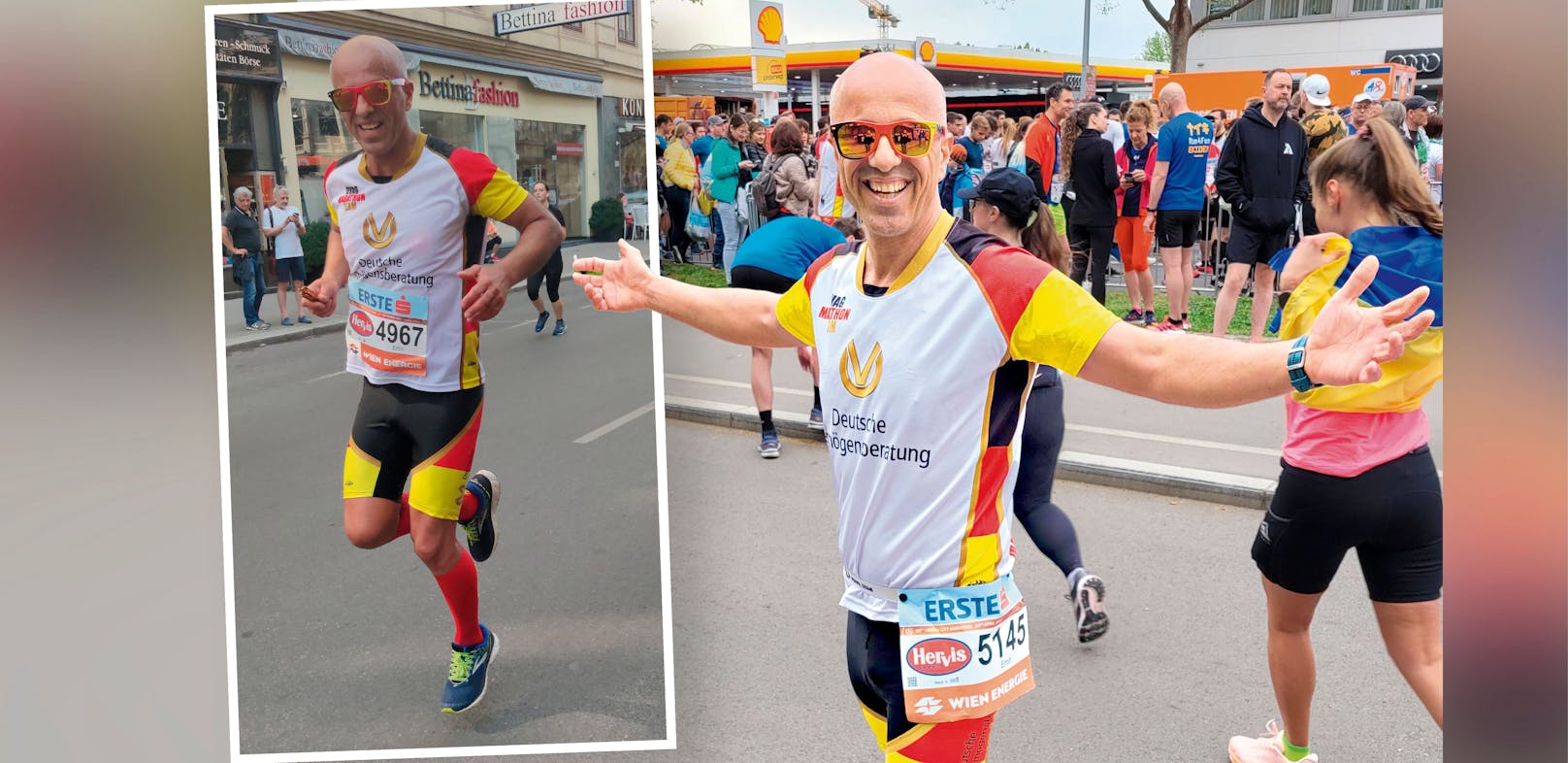 Extremläufer Emin da Silva plant eine kuriose Aktion beim 40. Vienna City Marathon