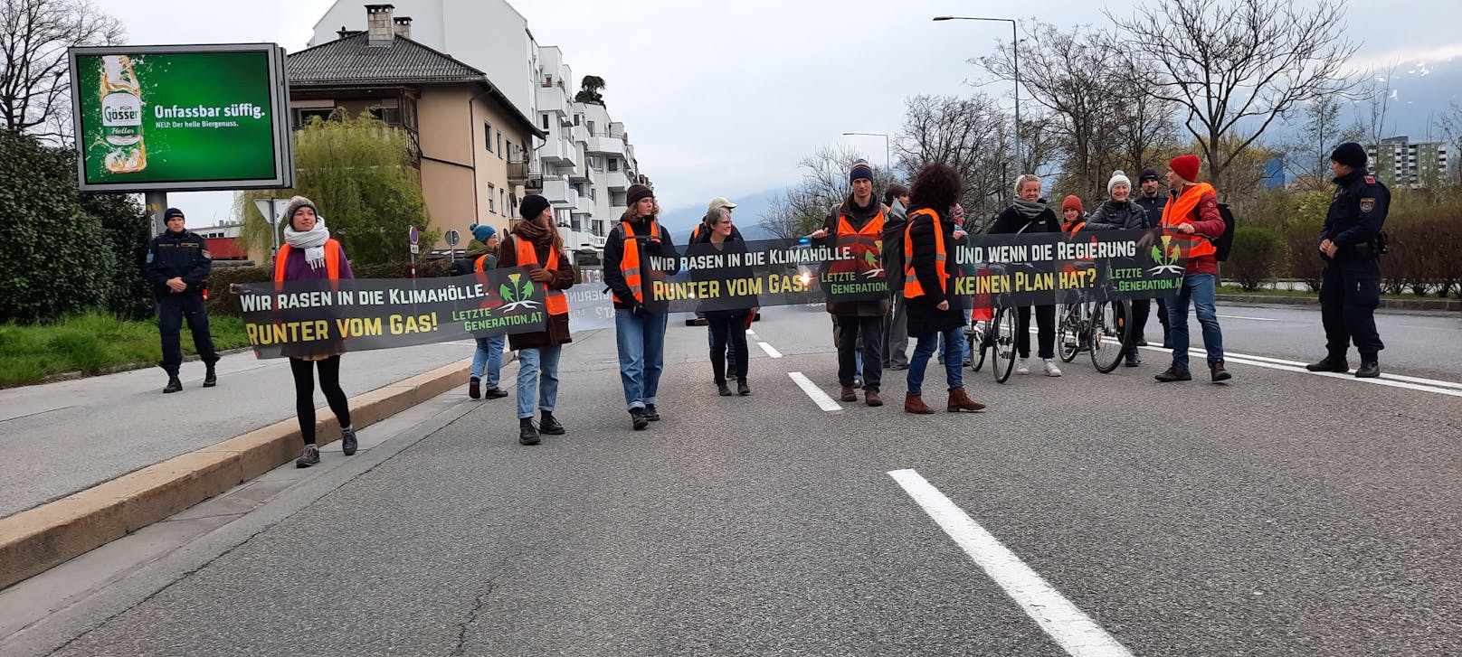 Am Dienstag wurde in Innsbruck demonstriert.