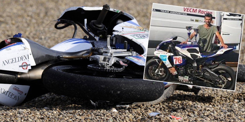 Fabrizio Giraudo starb bei einem Motorrad-Rennen in Misano