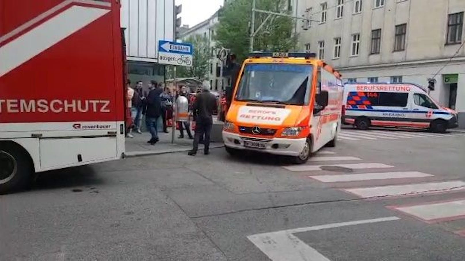 Großeinsatz in der Spengergasse (Wien-Margareten)