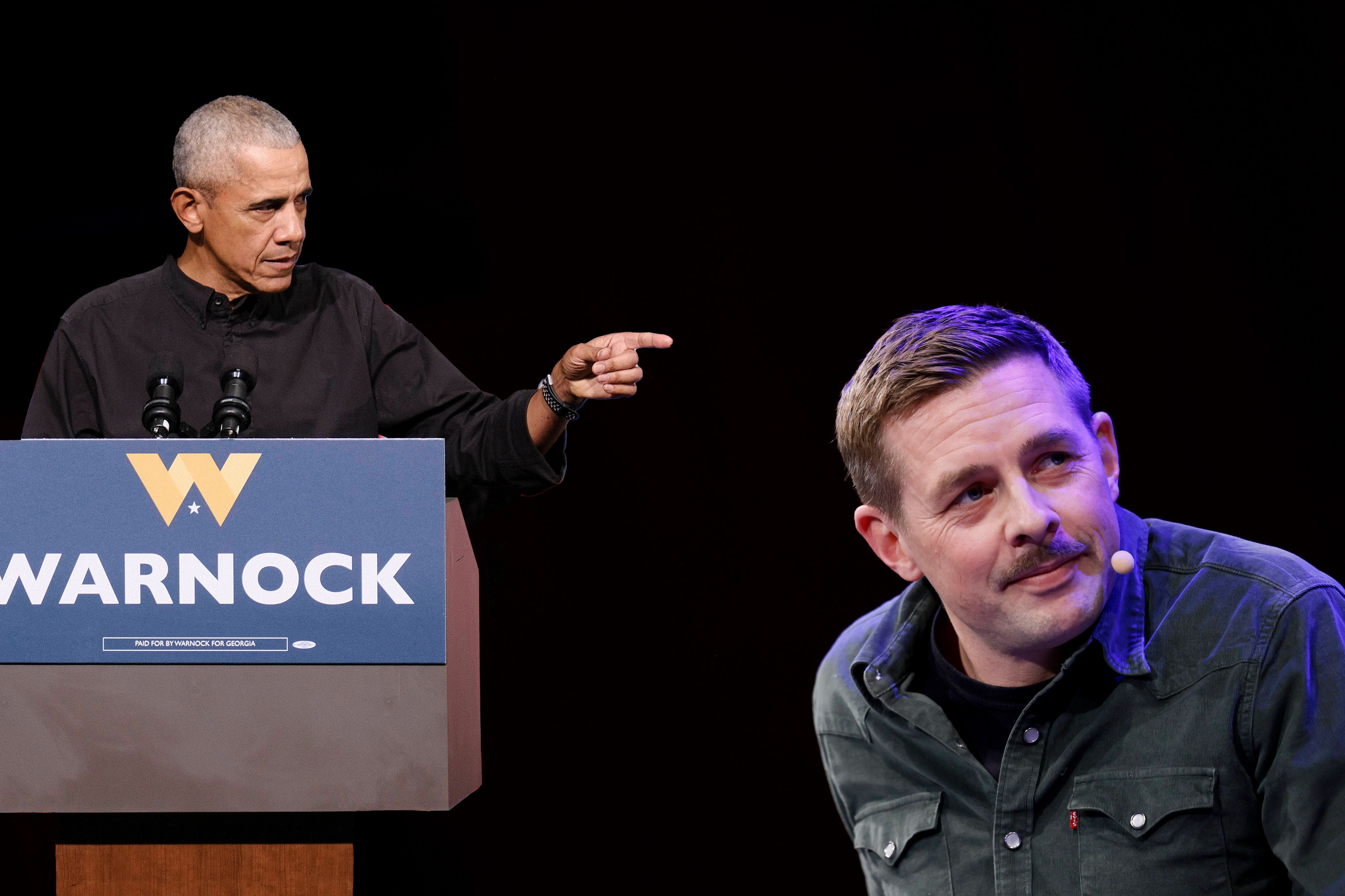 Bald sind Barack Obama und Klaas Heufer-Umlauf gemeinsam zu sehen