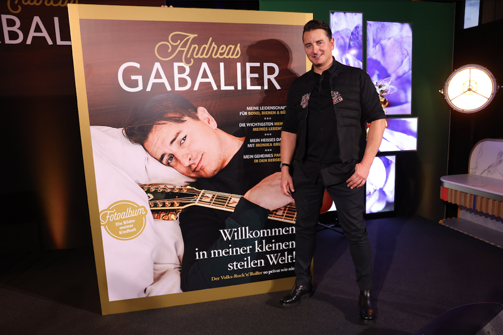 Andreas Gabalier präsentiert sein erstes eigenes Magazin.