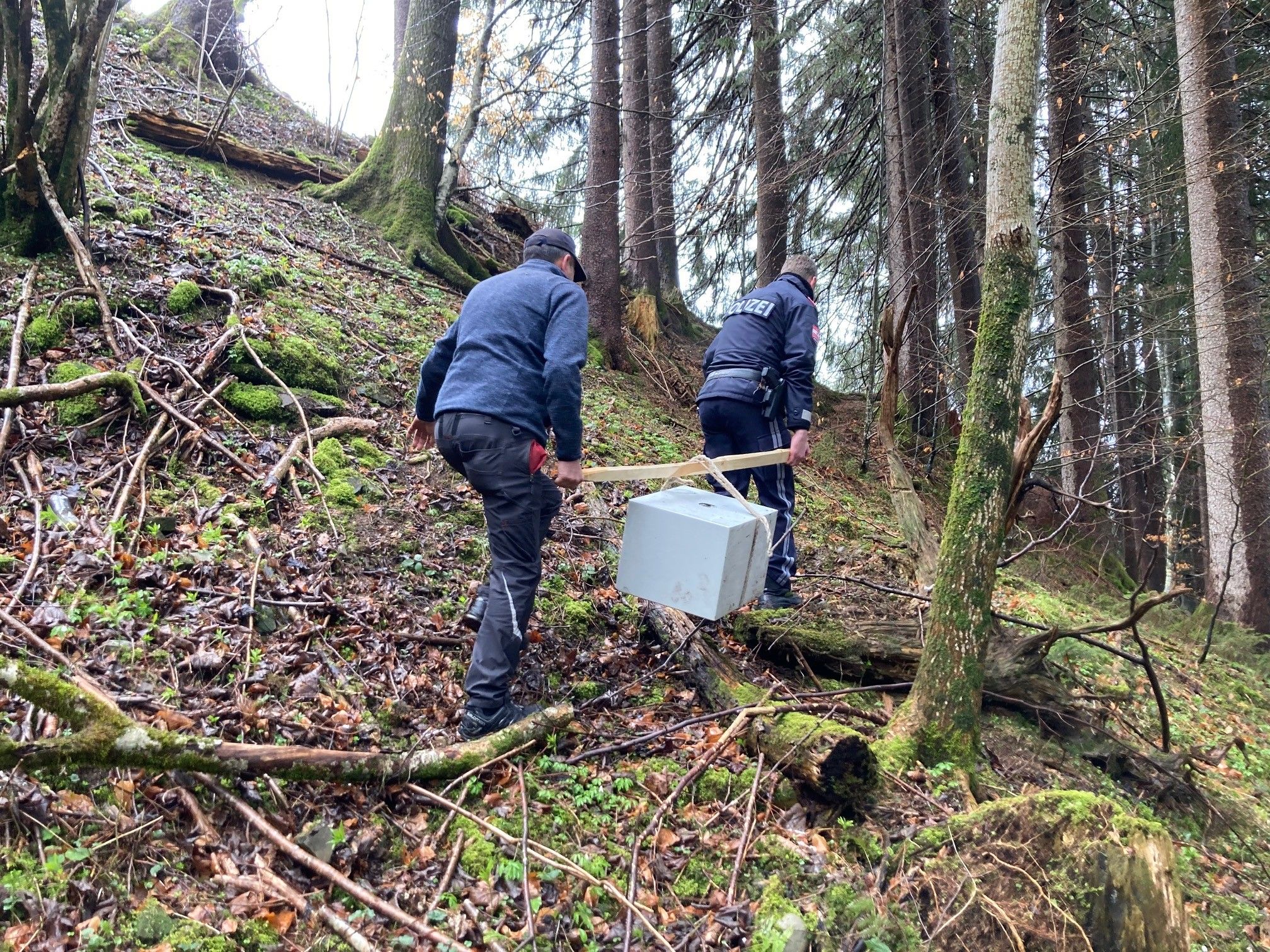 Dieser Tresor stellt die Polizei in Vorarlberg vor ein großes Rätsel.