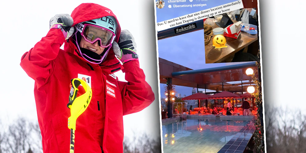 Chiara Mair musste nach Hause