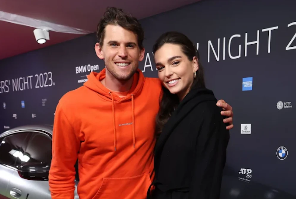 Dominic Thiem mit seiner Lili