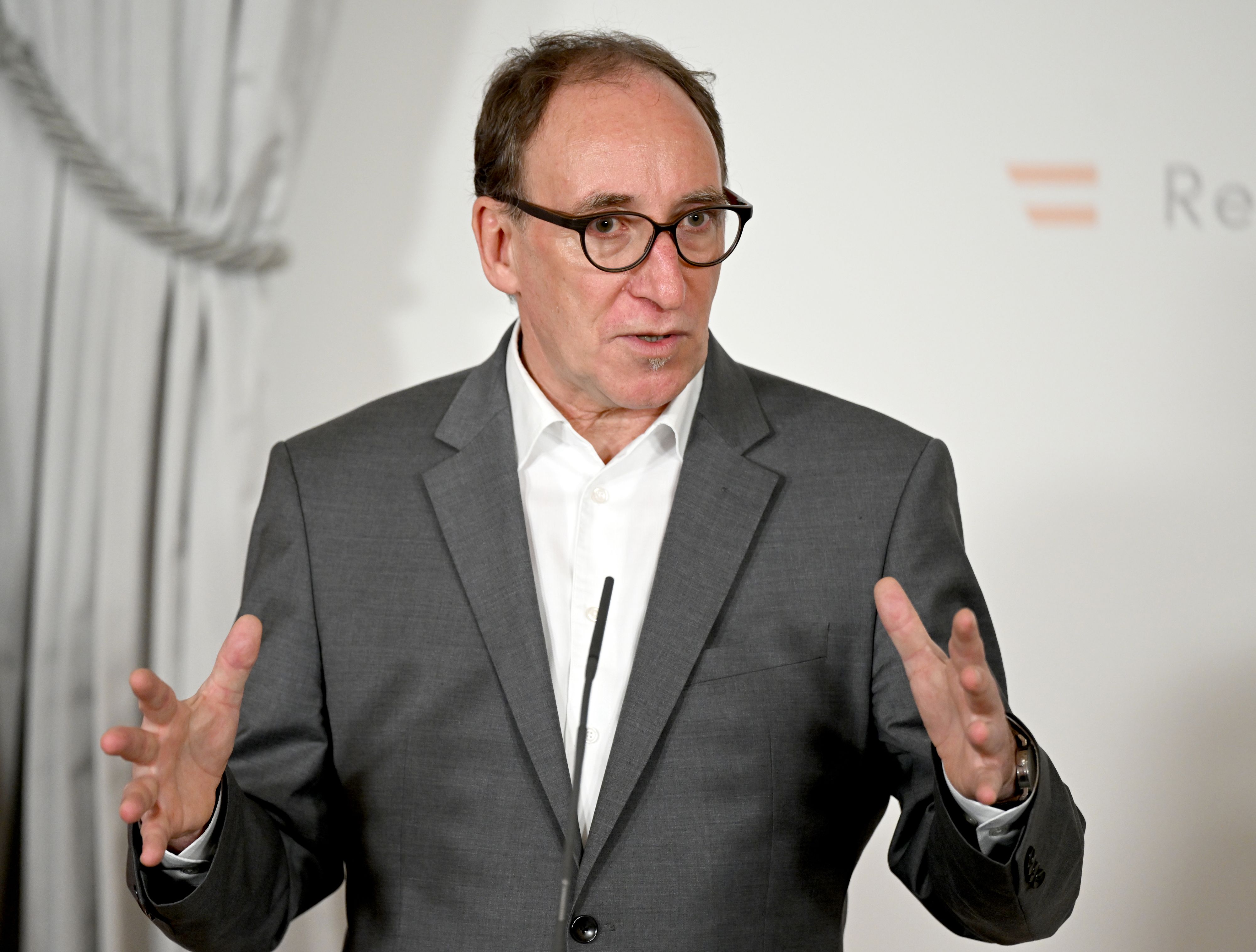 Gesundheitsminister Johannes Rauch (Grüne) im Zuge des Ministerrates am 19. April 2023. 