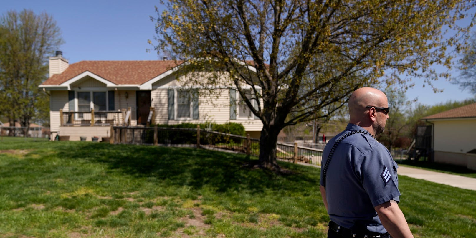 Der 16-Jährige klingelte unabsichtlich an diesem Haus. Daraufhin schoss der Hausbesitzer zwei Mal auf den schwarzen Jugendlichen.